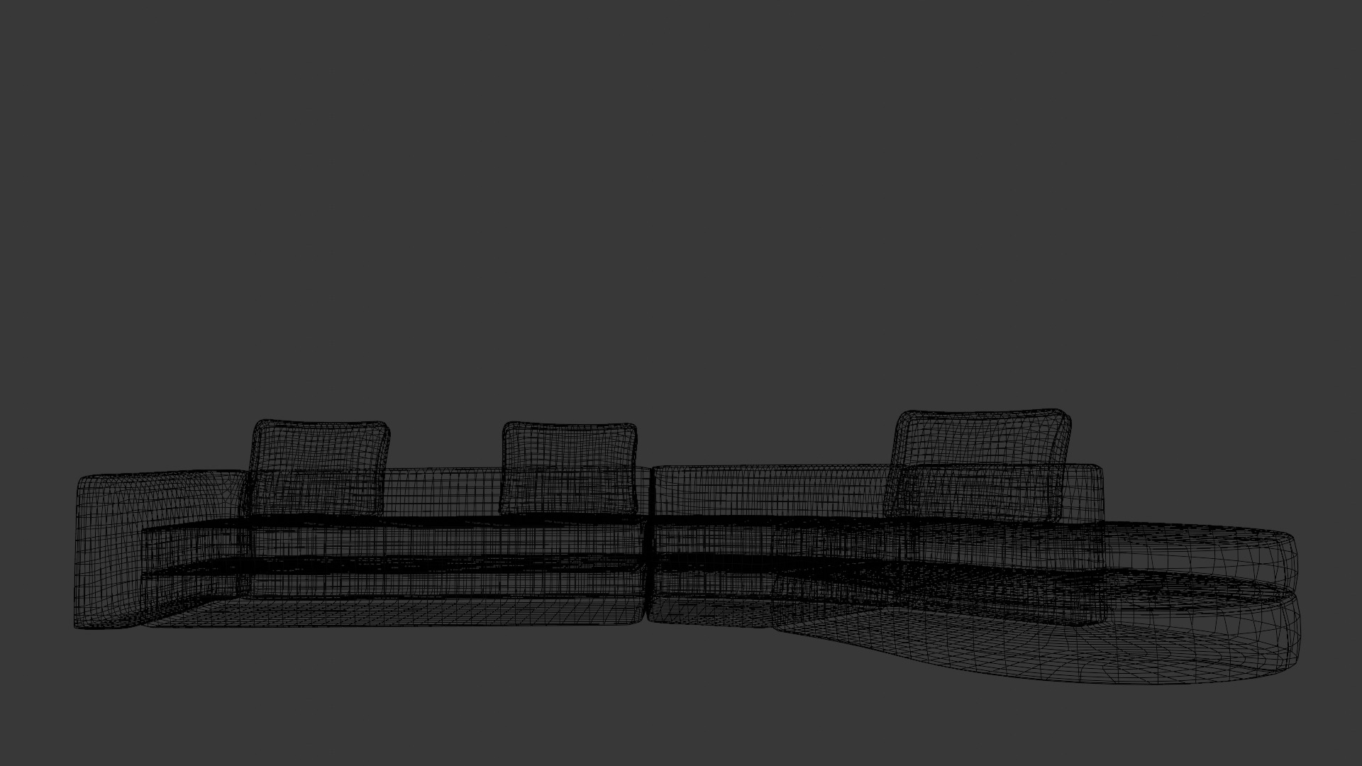 Interior Furniture Collection lowpoly model _36