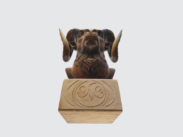 Wooden Carved ship 3D print model_4