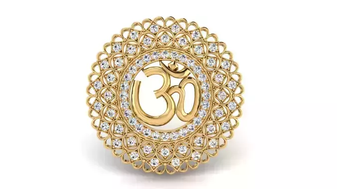 OM Pendant Diamond 