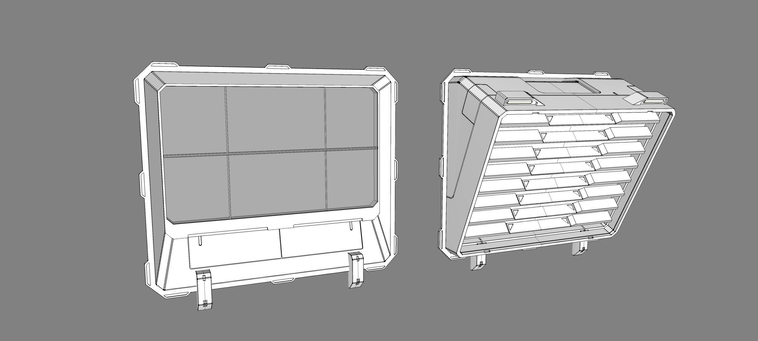 Sci fi trim sheets 5 3D model_25