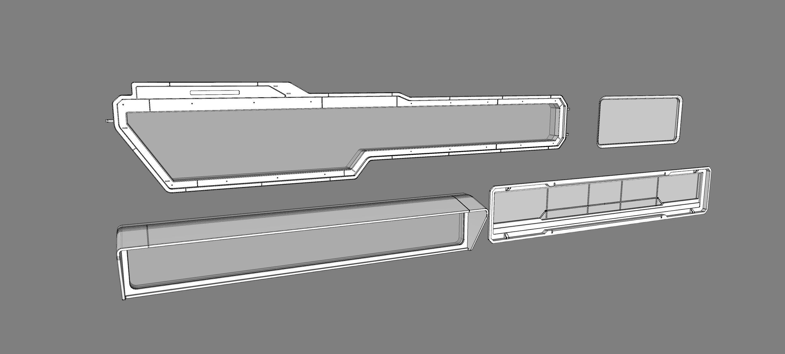 Sci fi trim sheets 5 3D model_26