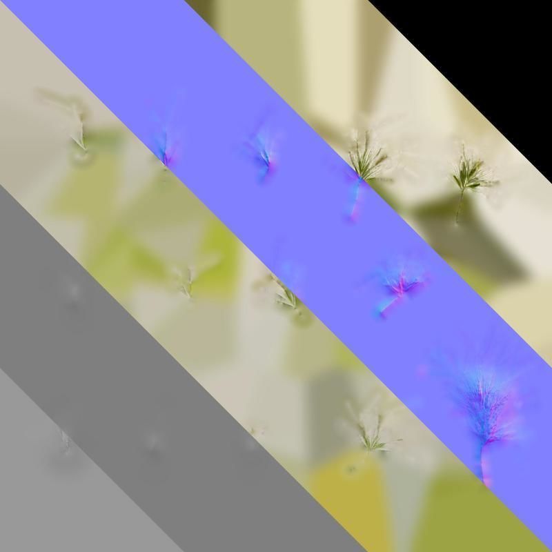 Anydrafts Lagurus ovatus Flower 03 Texture_8