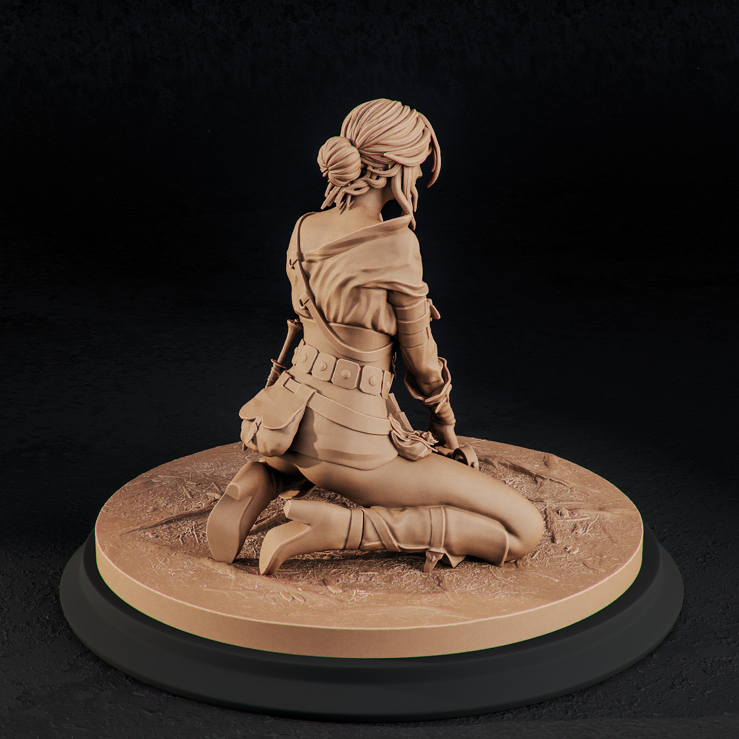 Ciri Zirael  The Witcher 3D print model_5