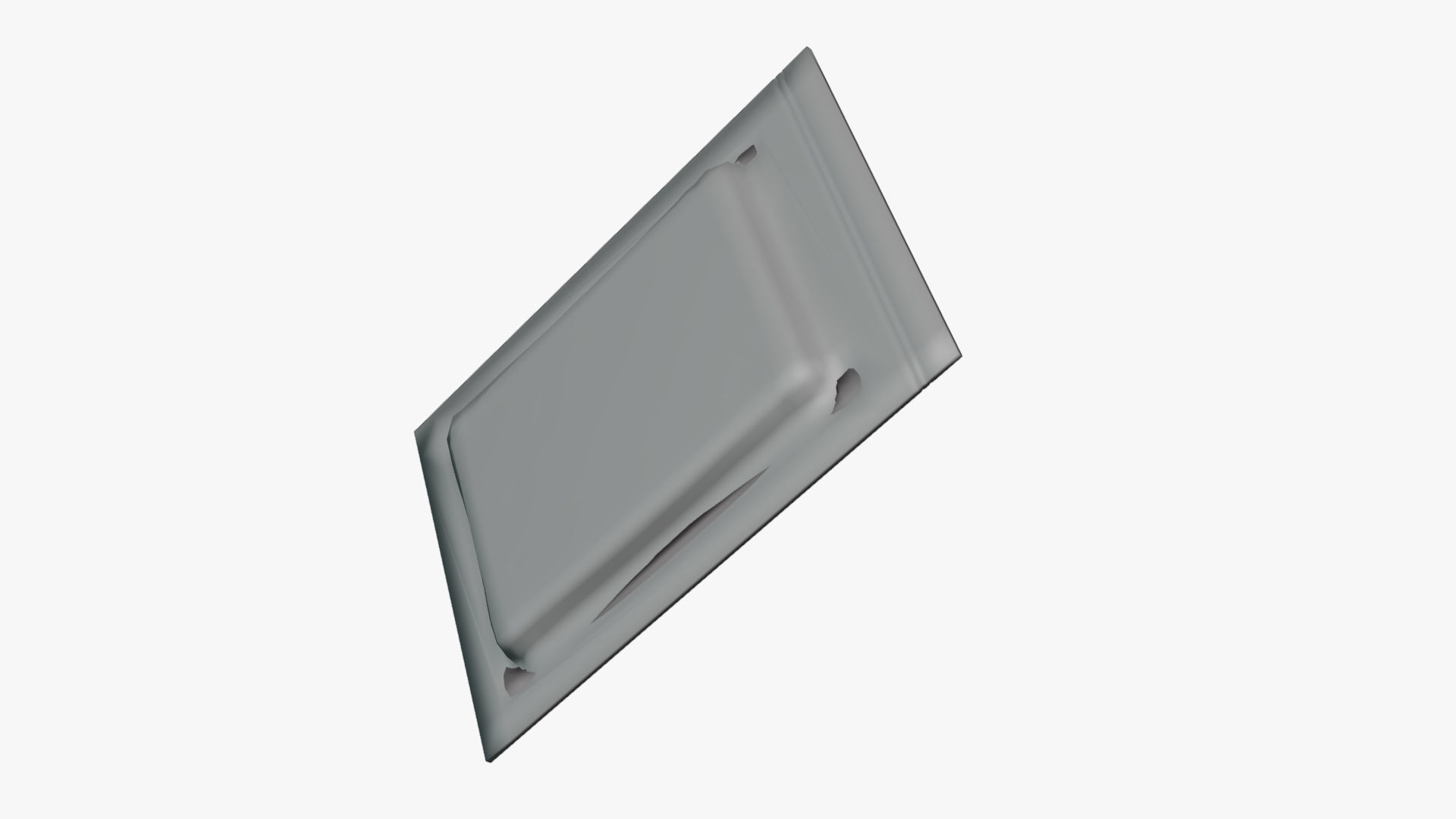 Basic Vacuum Sealed - Geometry Only No Textures No Materials 3D model_4