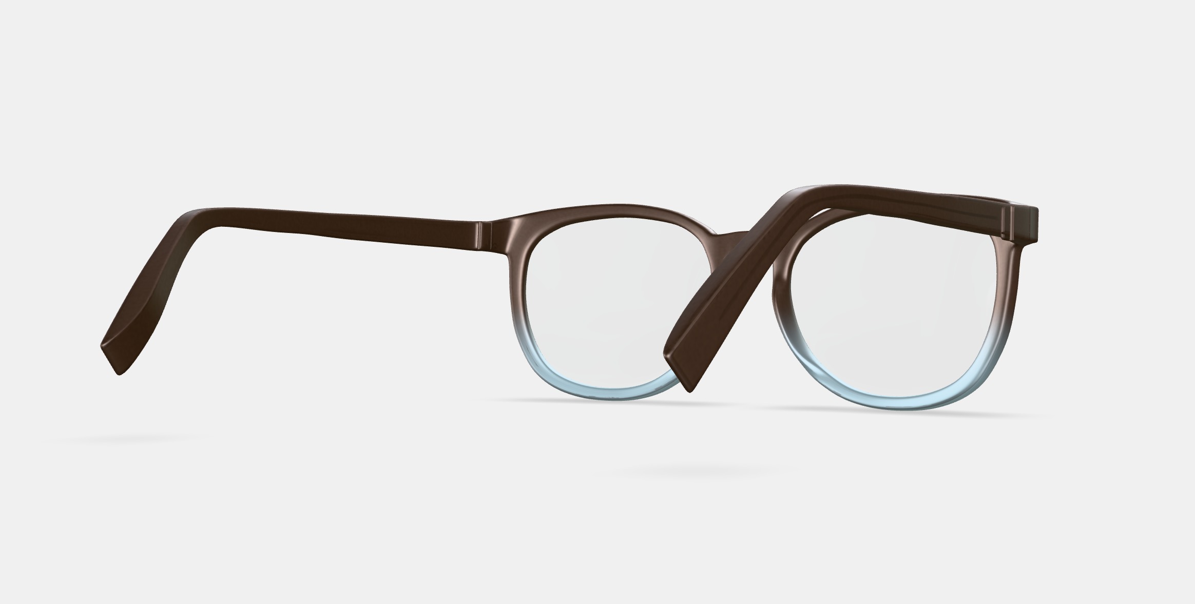 Redding Eyeglasses in Ashwood Matte Fade 3D model_6