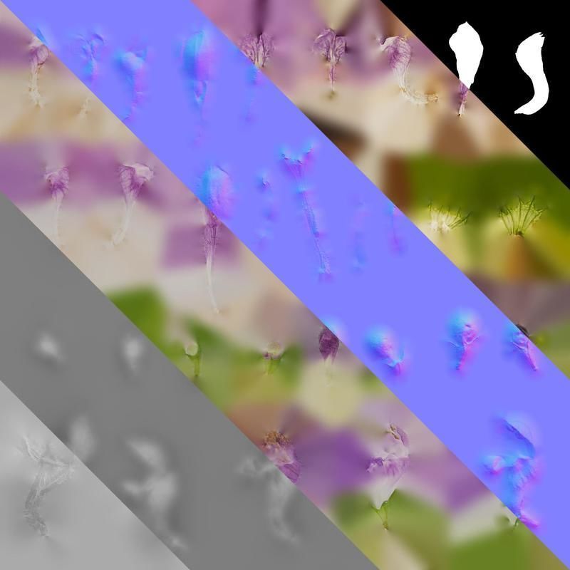 Anydrafts Lamium maculatum ghost Flower 01 Texture_8