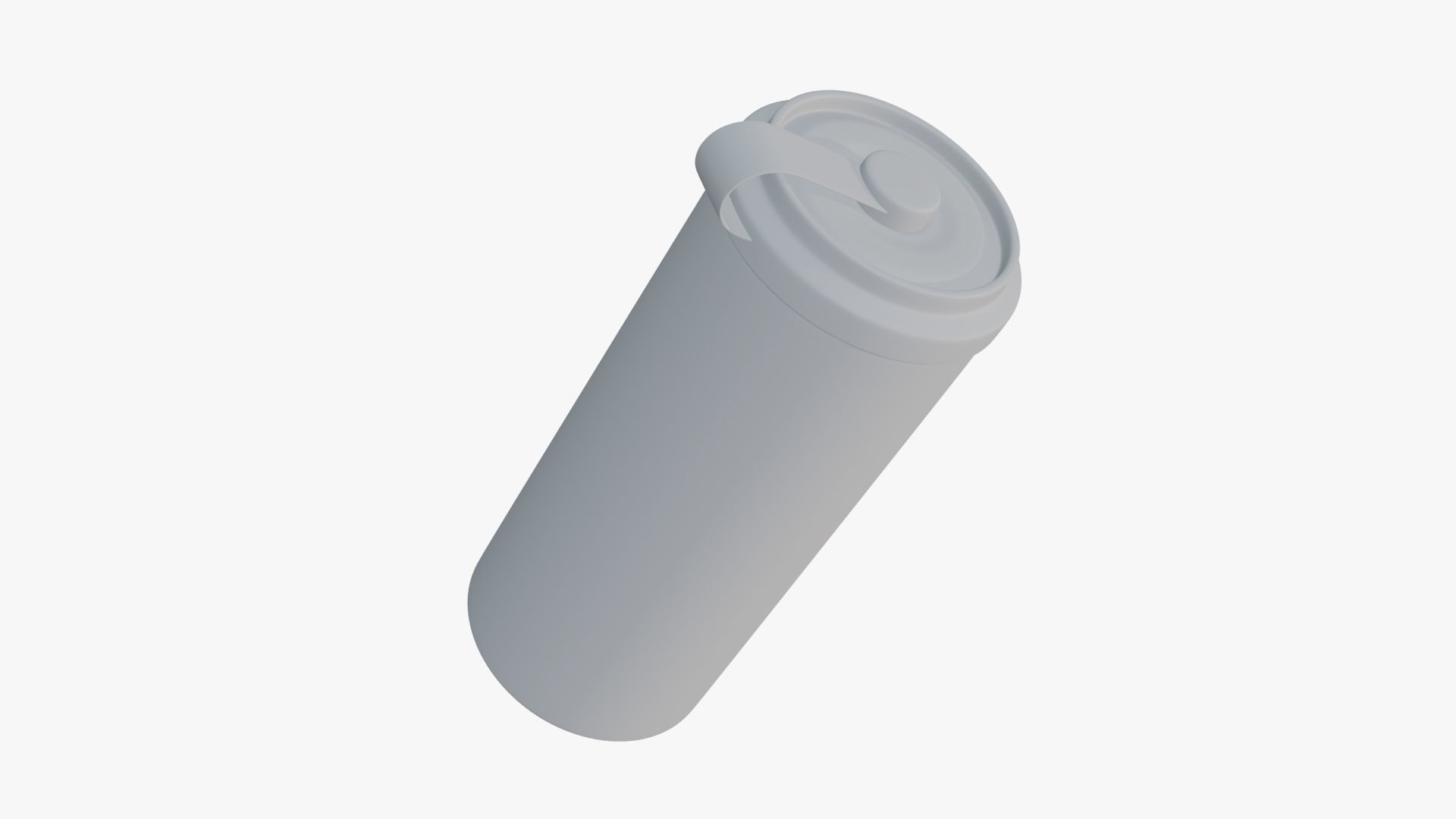 Energy Drink Bottle - Geometry Only No Textures No Materials 3D model_3
