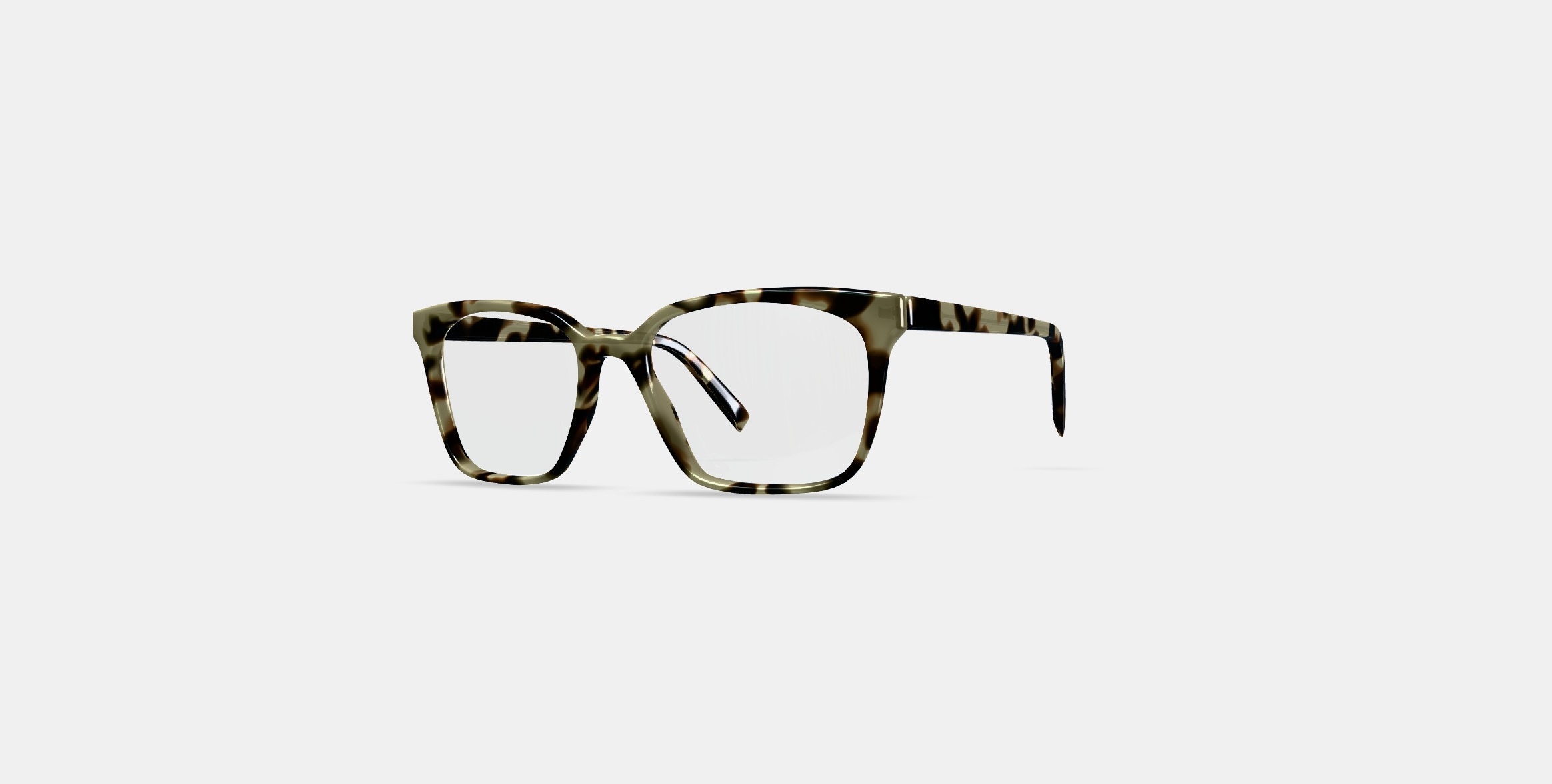 Hughes Eyeglasses in Marzipan Tortoise 3D model_12