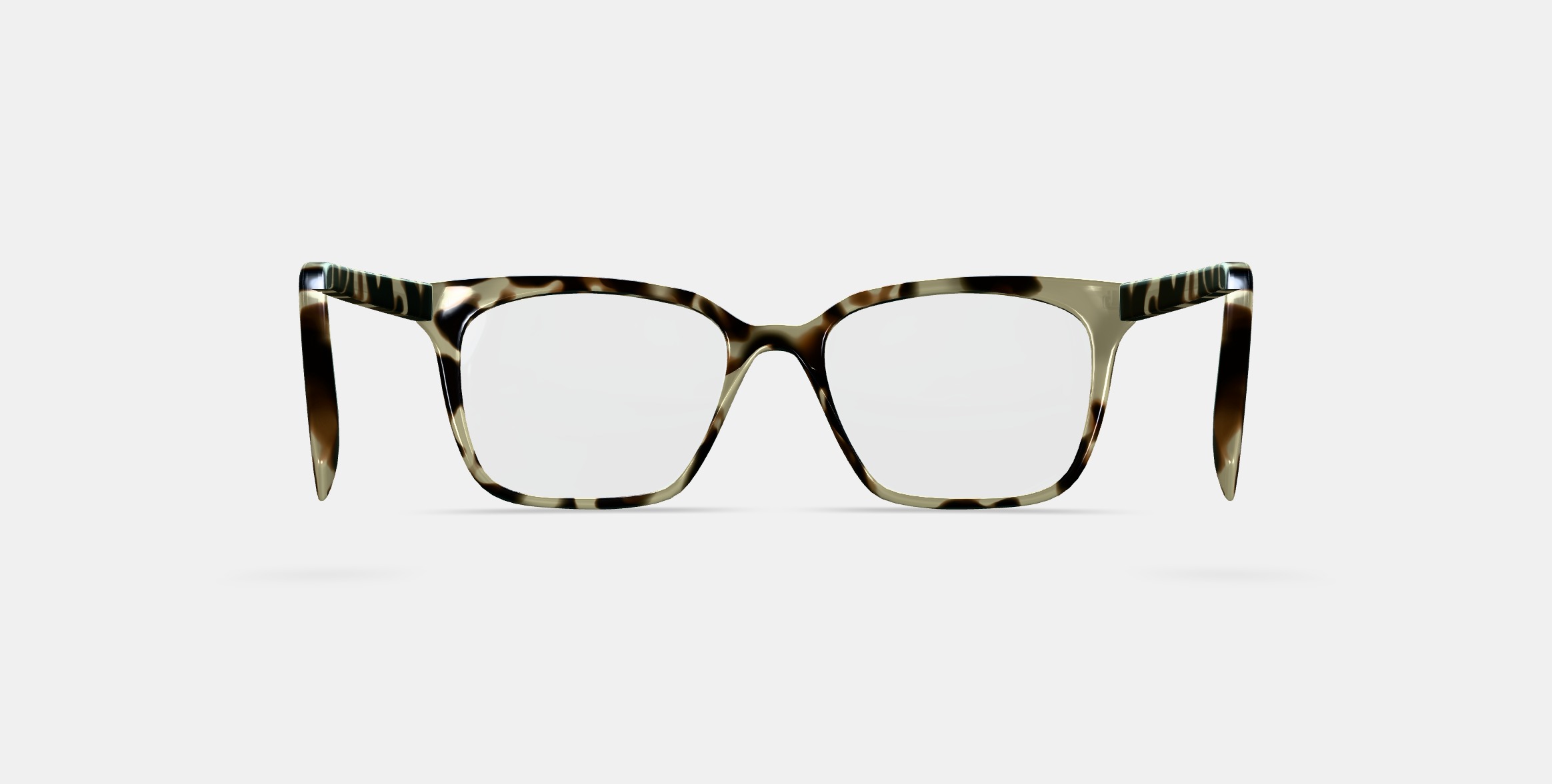 Hughes Eyeglasses in Marzipan Tortoise 3D model_15