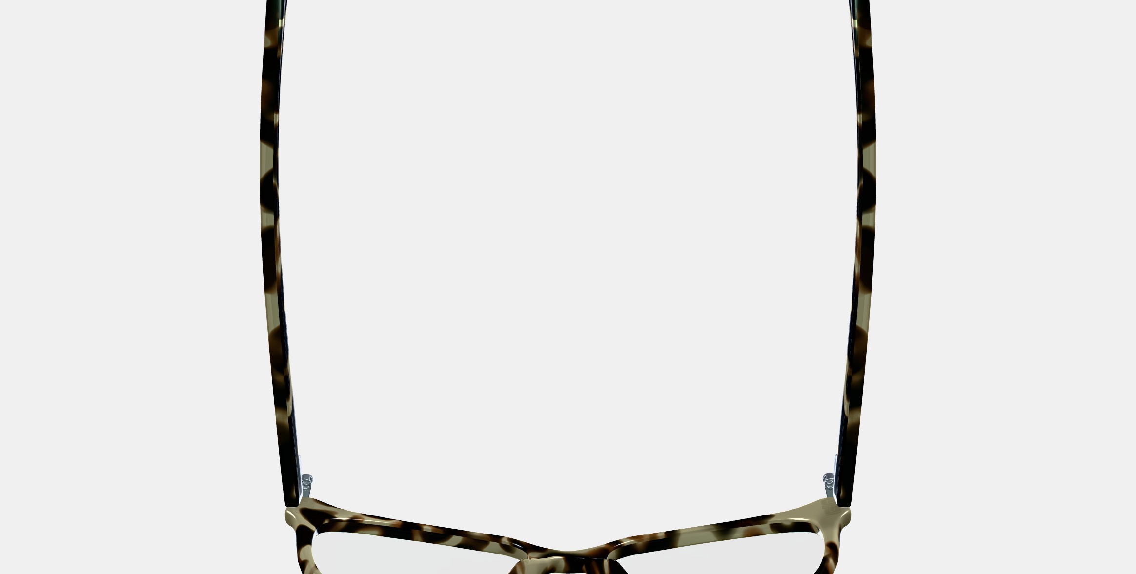 Hughes Eyeglasses in Marzipan Tortoise 3D model_7