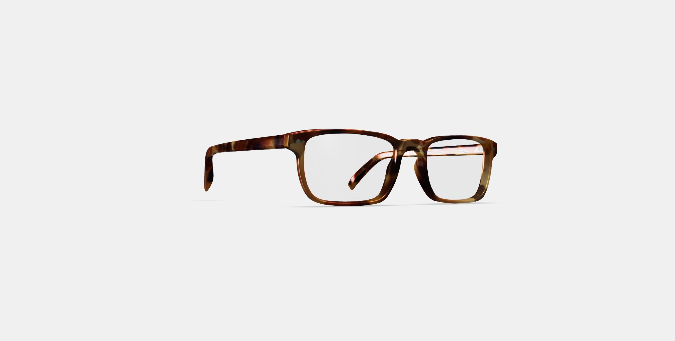 Donovan Eyeglasses in Root Beer 3D model_2