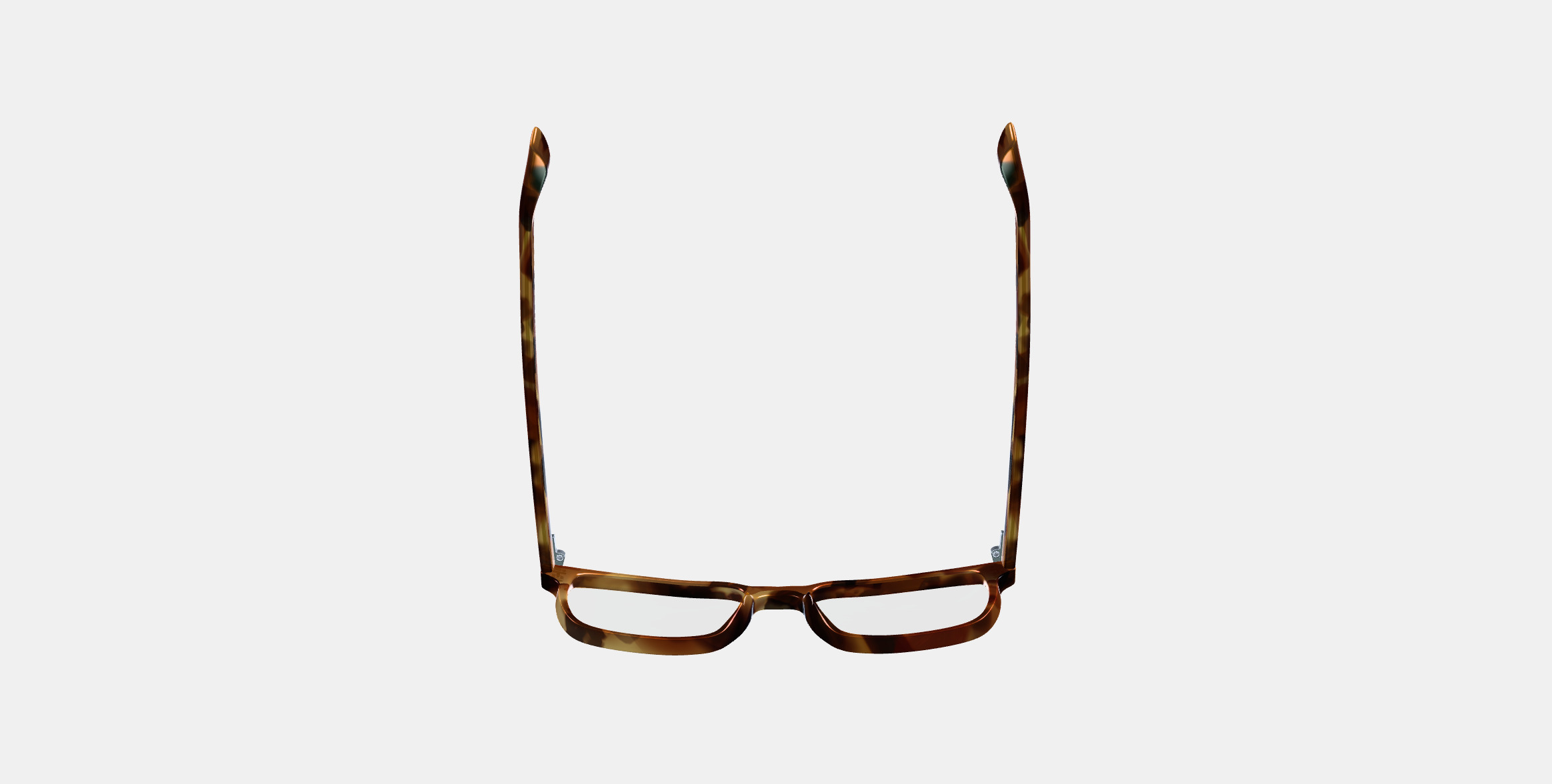Donovan Eyeglasses in Root Beer 3D model_7