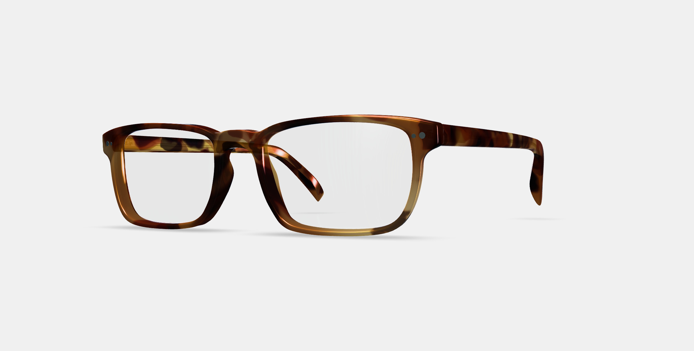 Donovan Eyeglasses in Root Beer 3D model_13