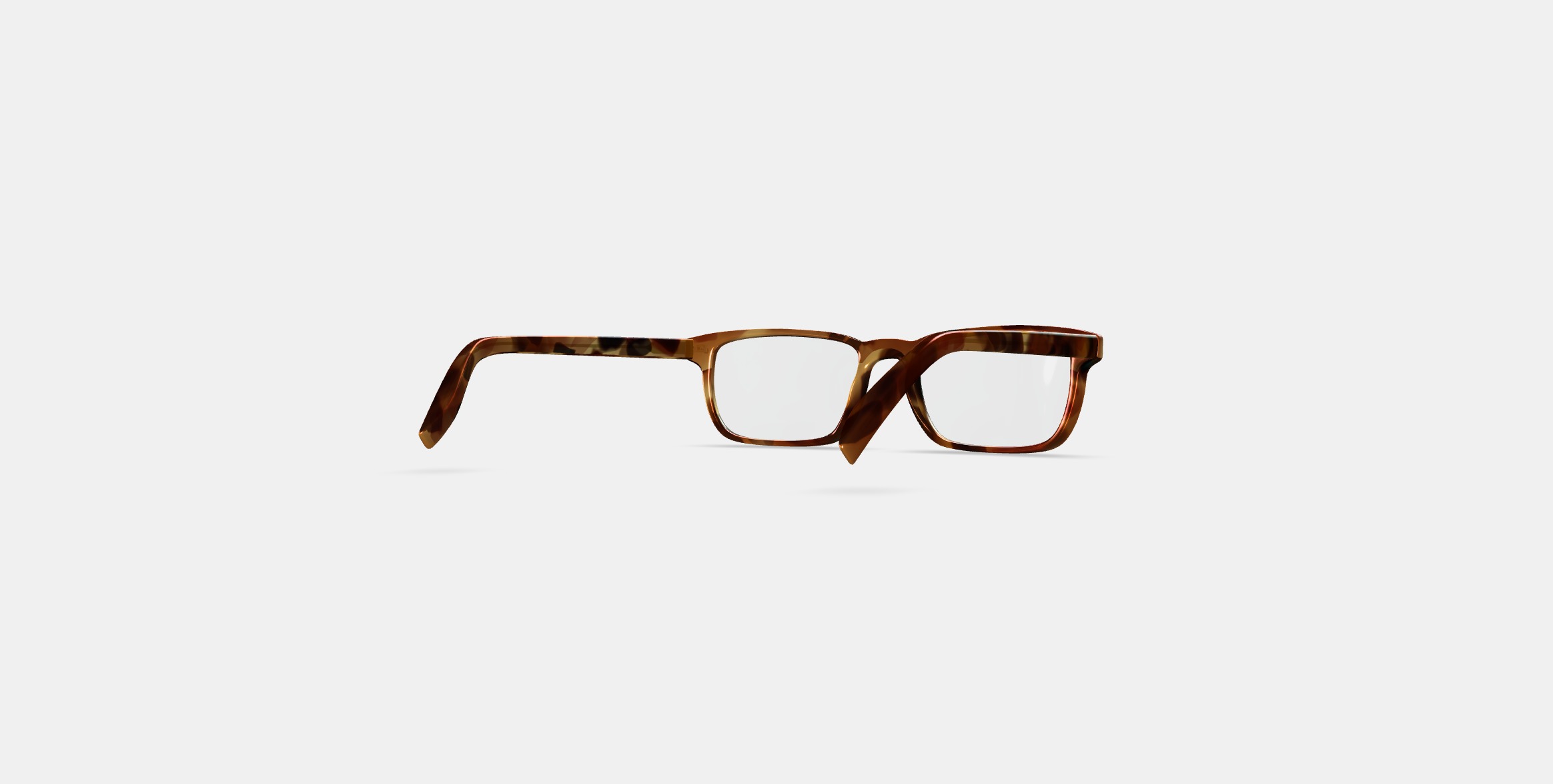 Donovan Eyeglasses in Root Beer 3D model_6