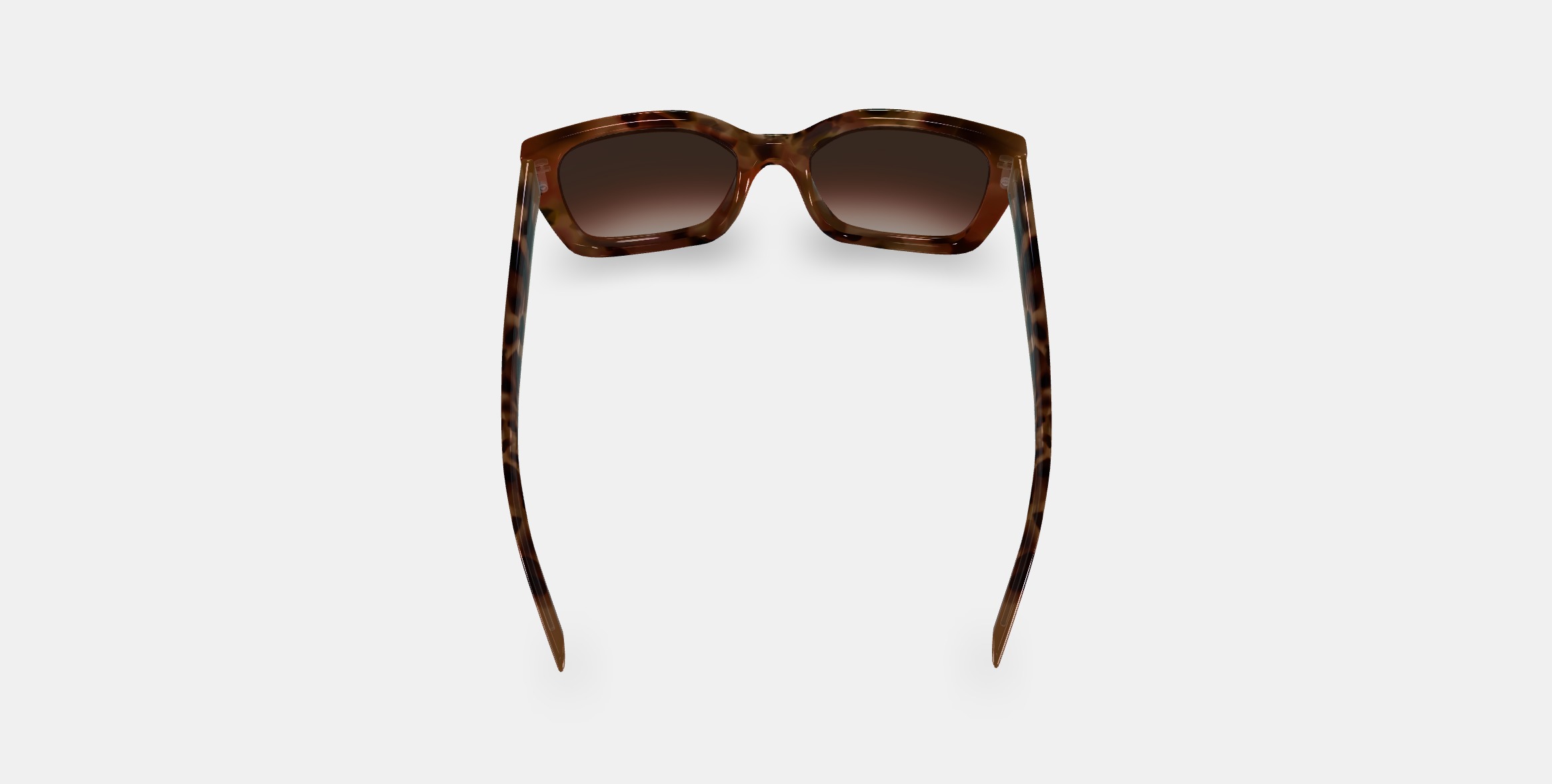 Bette Sunglasses in Sesame Tortoise 3D model_2