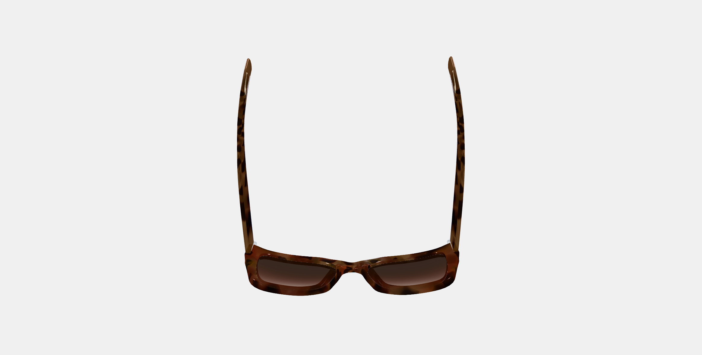 Bette Sunglasses in Sesame Tortoise 3D model_6