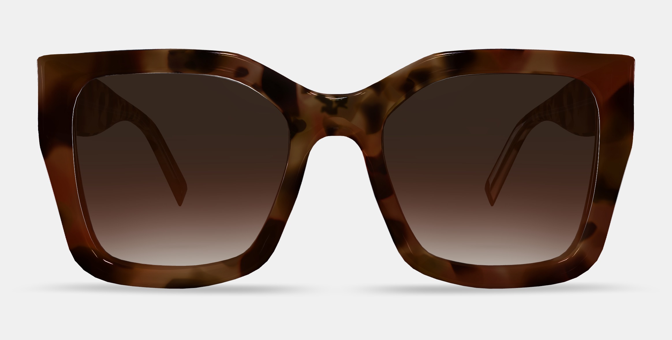 Bette Sunglasses in Sesame Tortoise 3D model_11