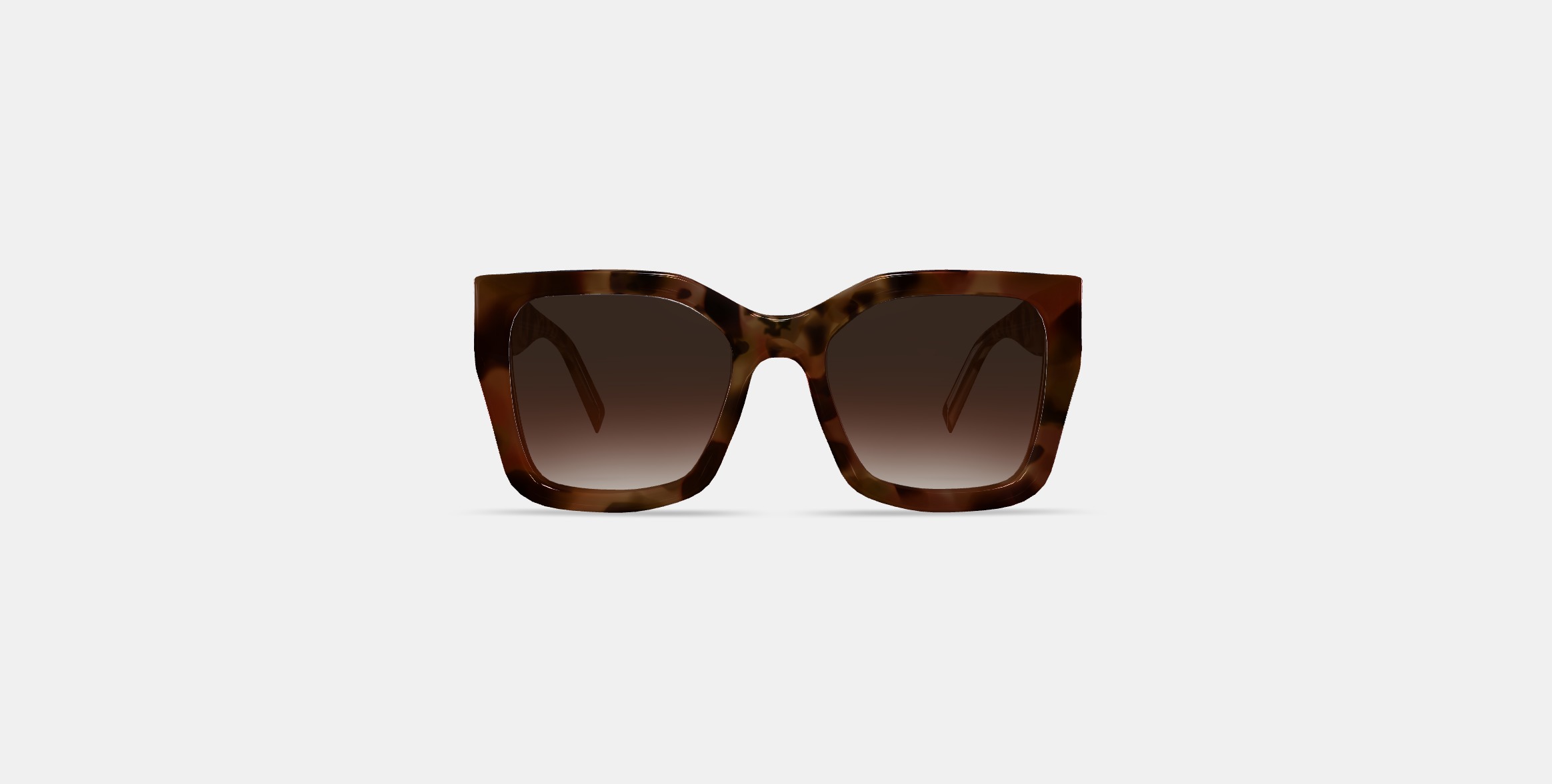 Bette Sunglasses in Sesame Tortoise 3D model_10