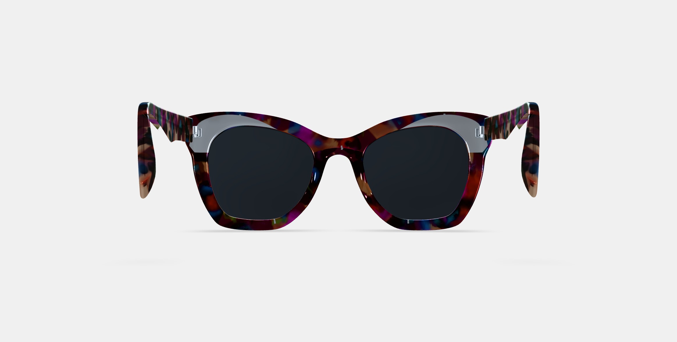 Augusta Sunglasses in Confetti Tortoise 3D model_15