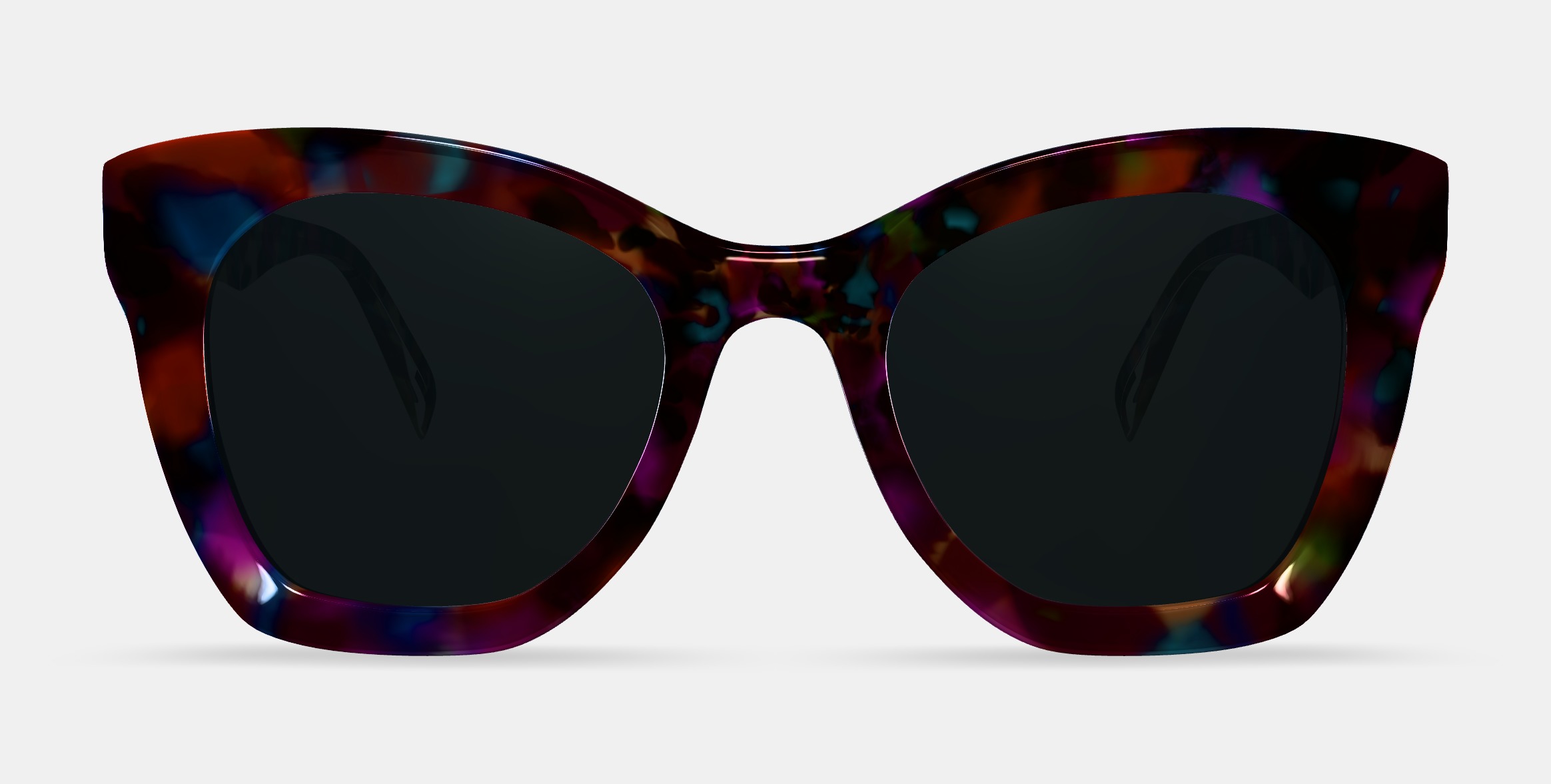 Augusta Sunglasses in Confetti Tortoise 3D model_11