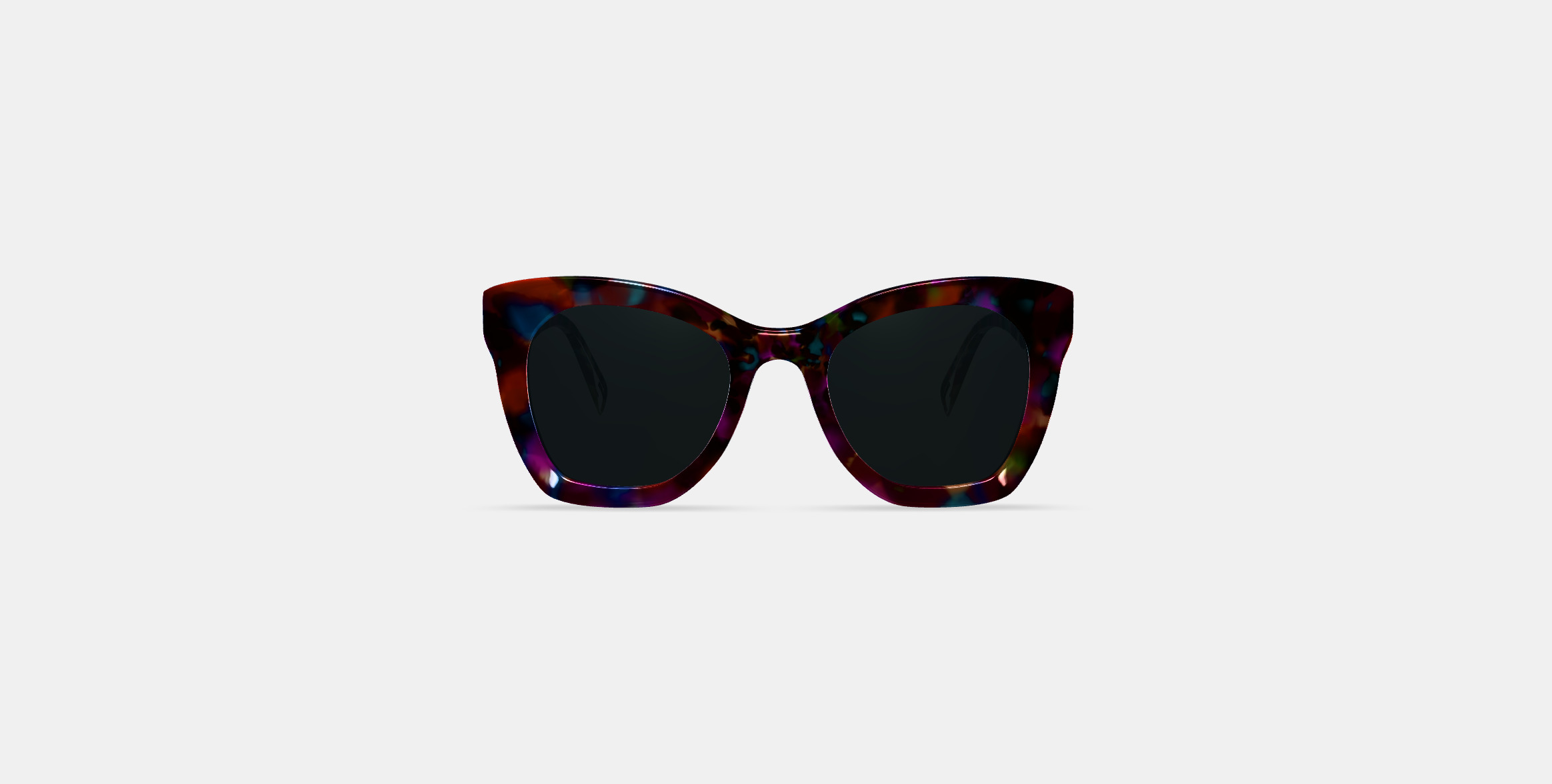 Augusta Sunglasses in Confetti Tortoise 3D model_10