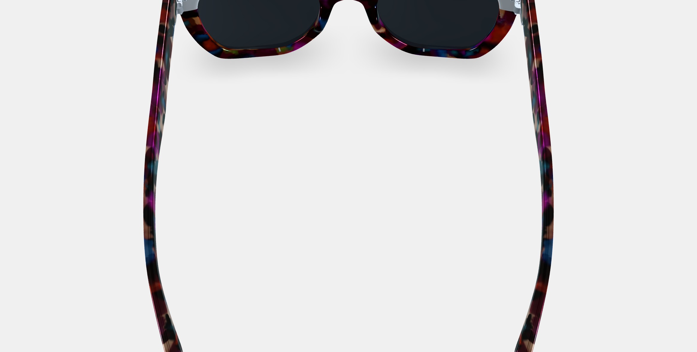 Augusta Sunglasses in Confetti Tortoise 3D model_2