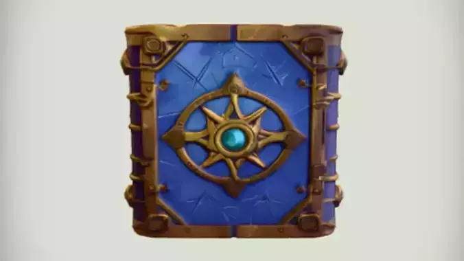 ornate mystical book