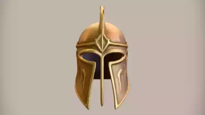 Ancient warrior helmet 