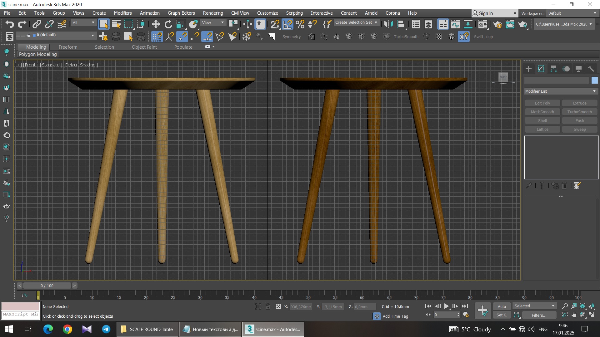 SCALE ROUND Table   3D model_7