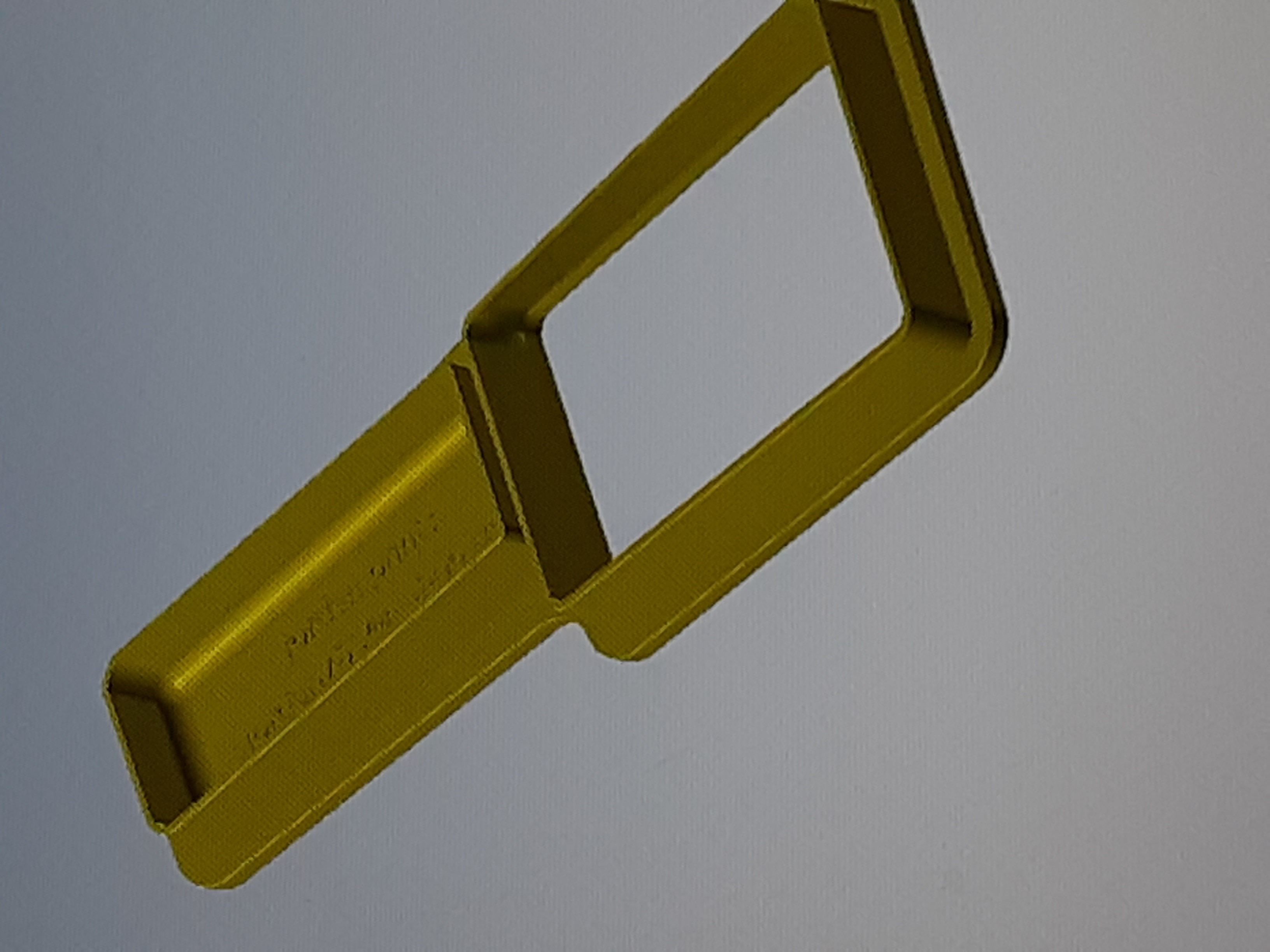 1967-1968 Auto Mustang or Cougar Console to 4spd Shifter Bezel 3D print model_3