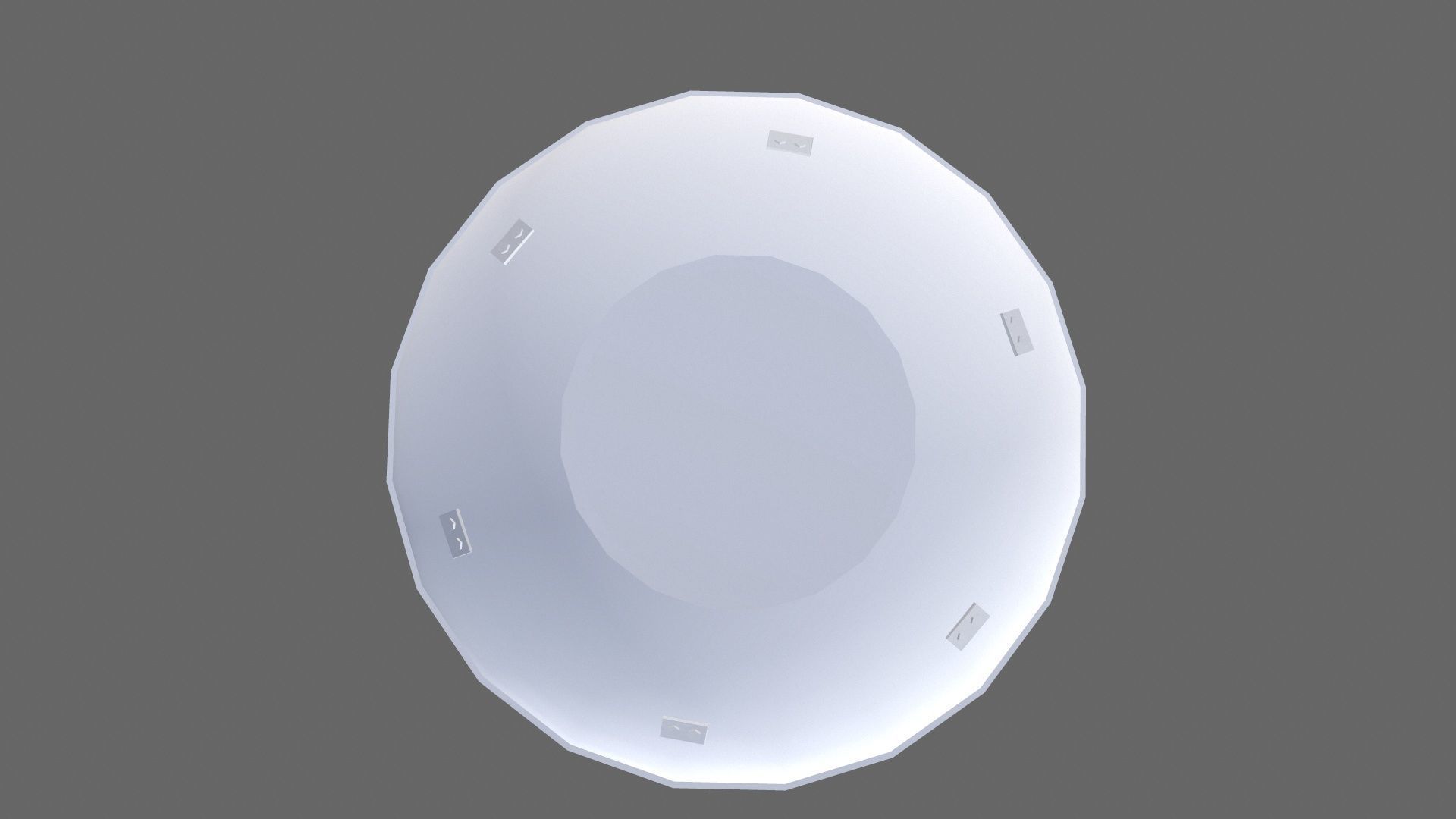 Air Core Reactor Low-poly 3D model_7