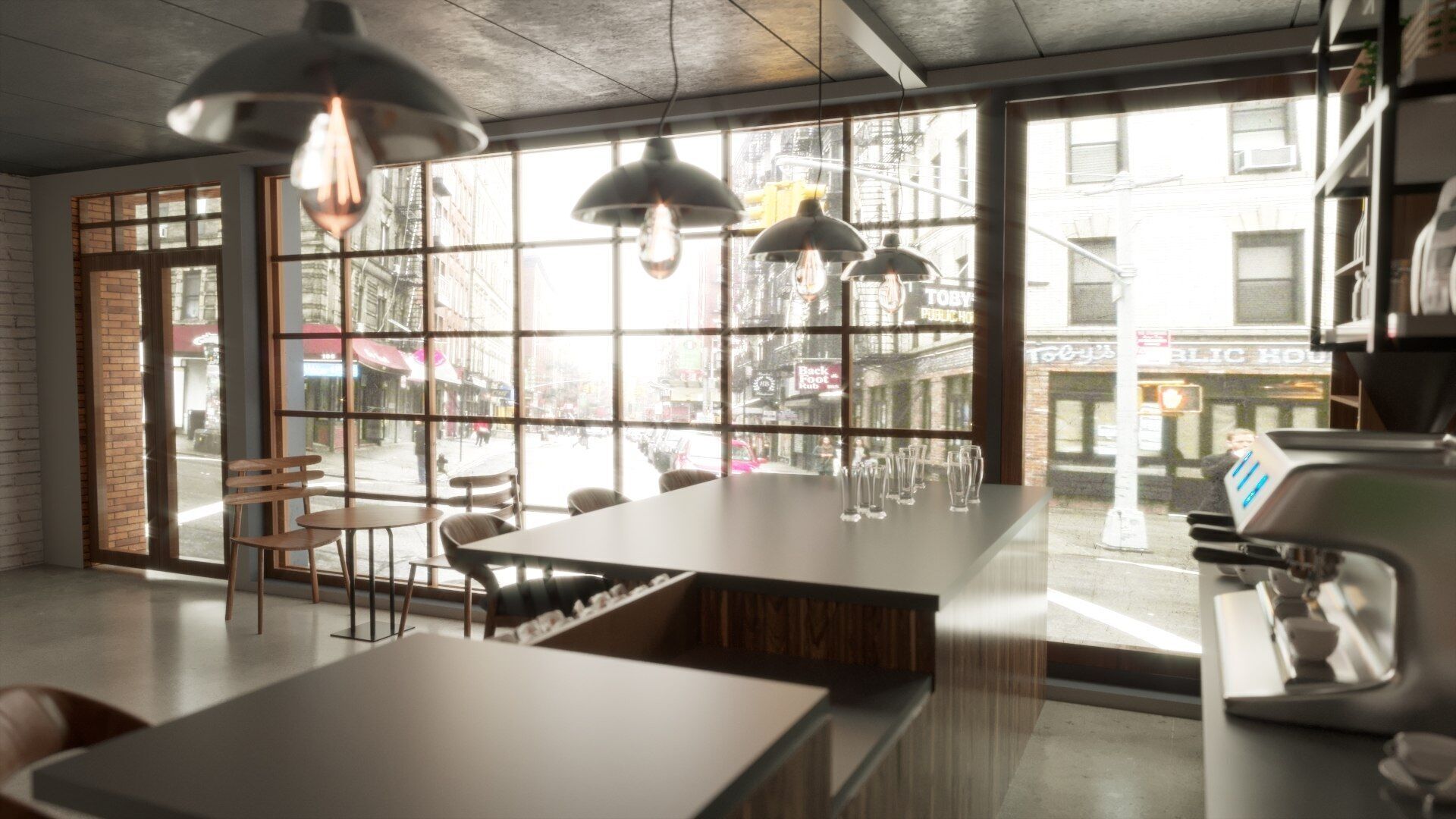 Vol 10 Collection coffeeshop and Restaurant 3D model_24