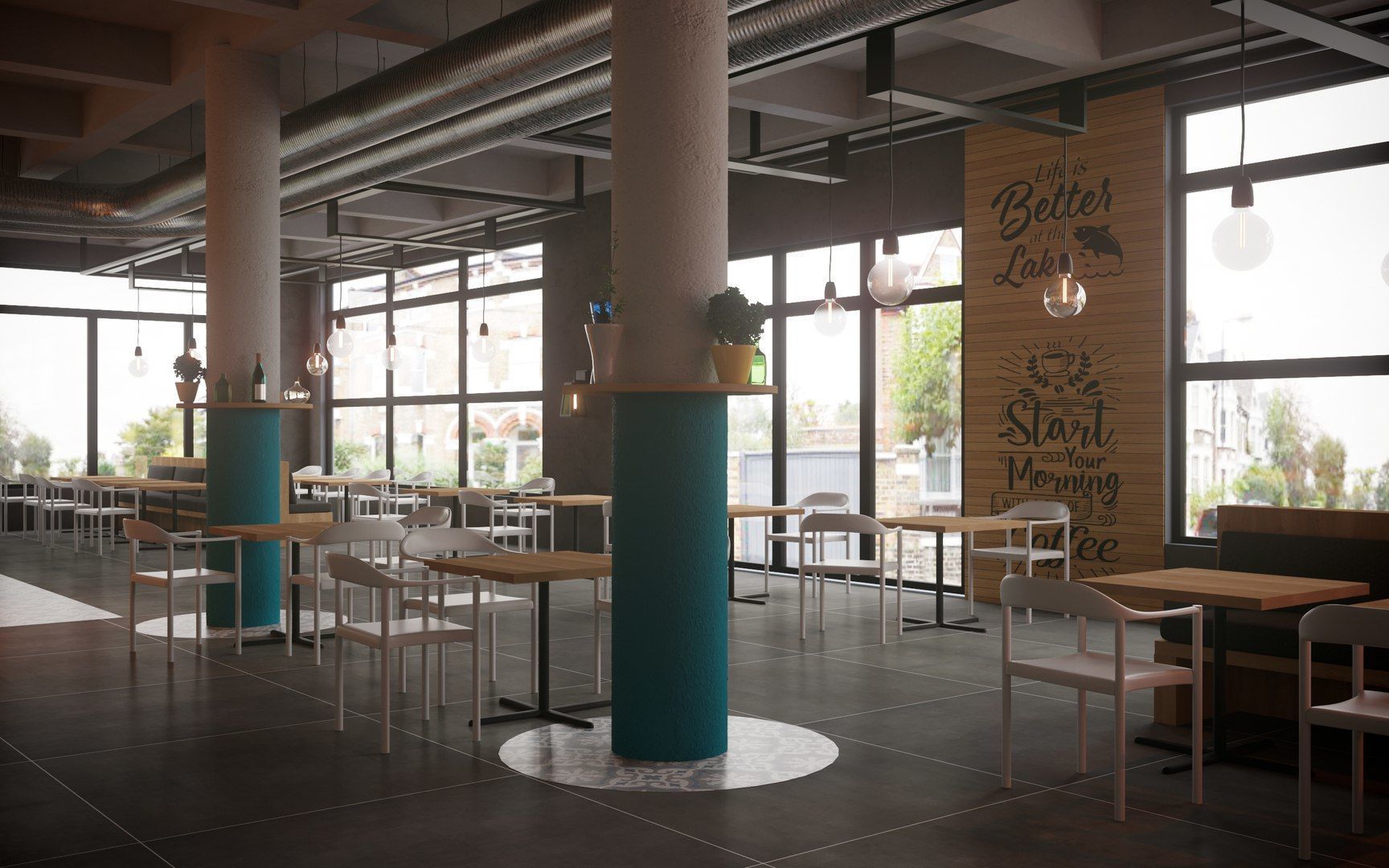 Vol 10 Collection coffeeshop and Restaurant 3D model_105