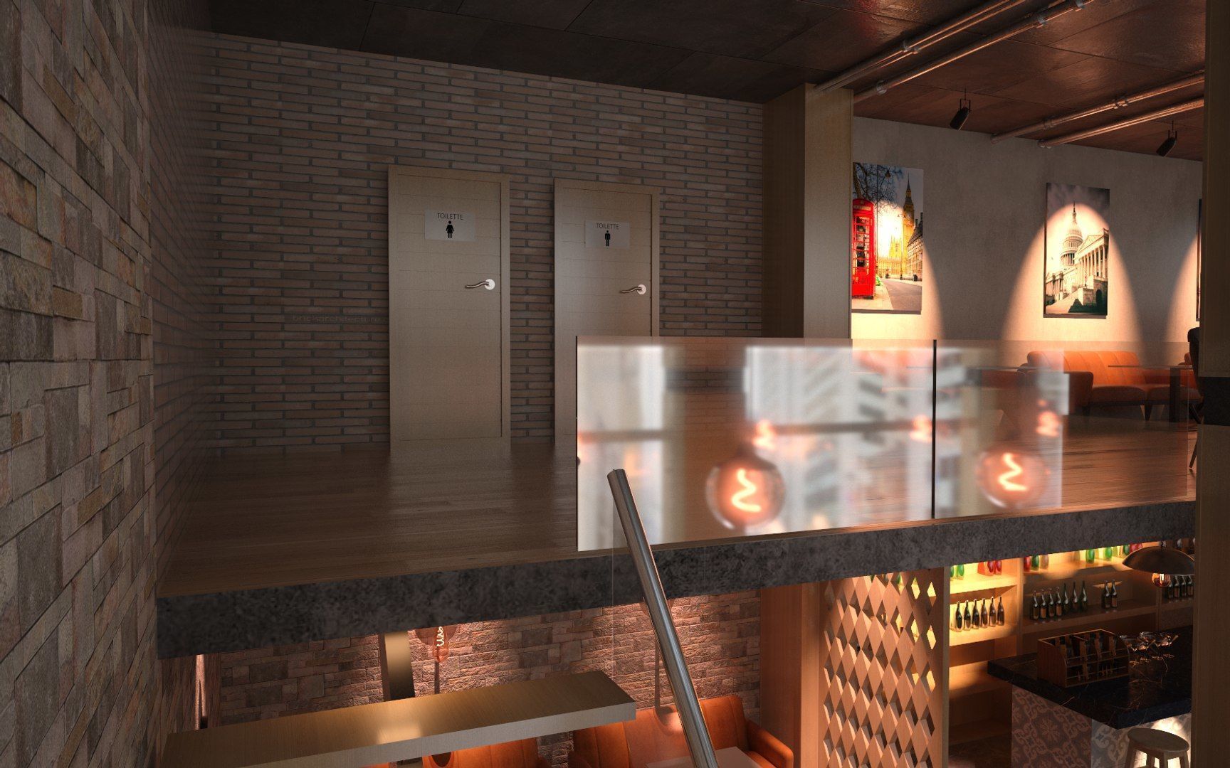 Vol 10 Collection coffeeshop and Restaurant 3D model_52