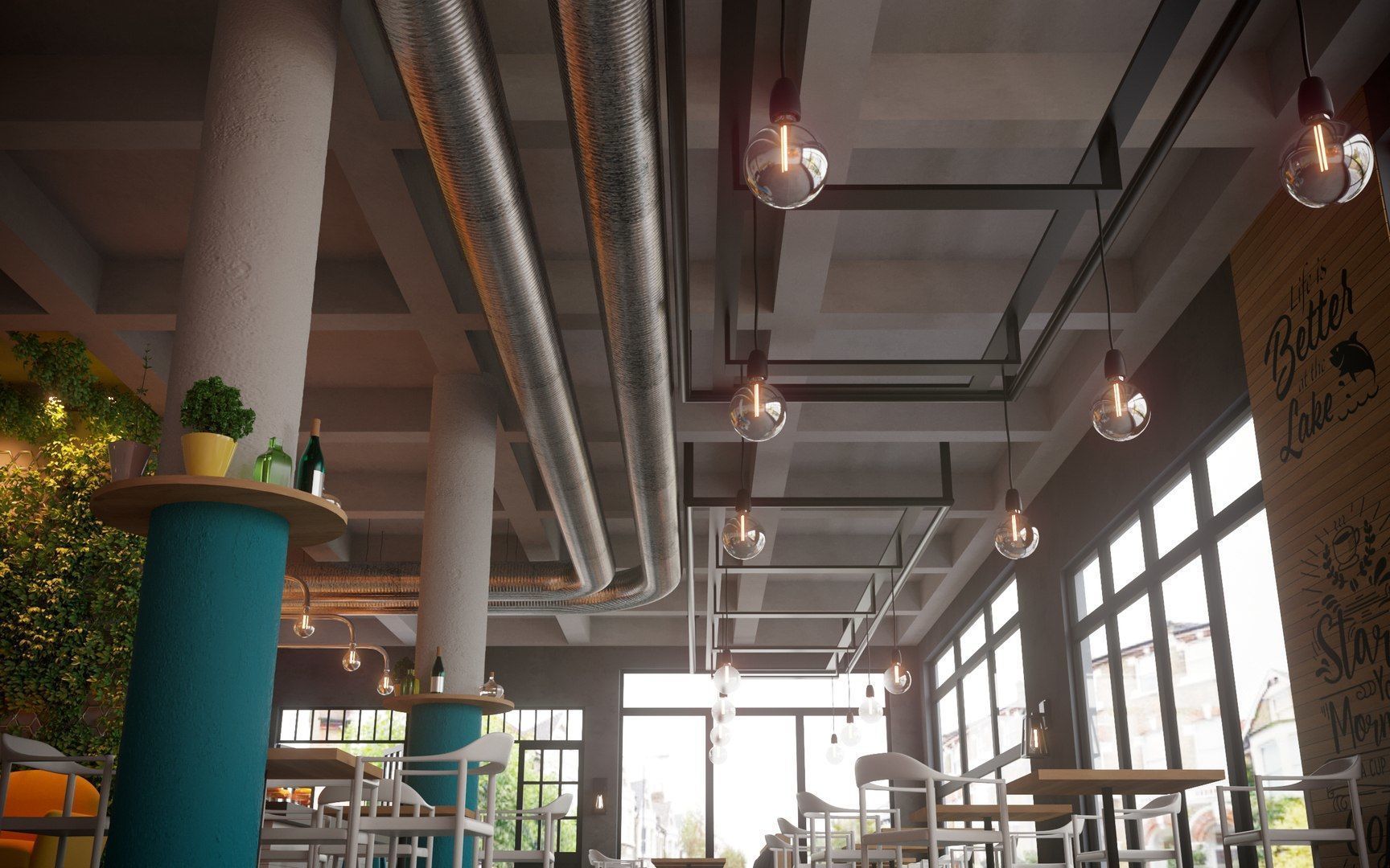 Vol 10 Collection coffeeshop and Restaurant 3D model_106