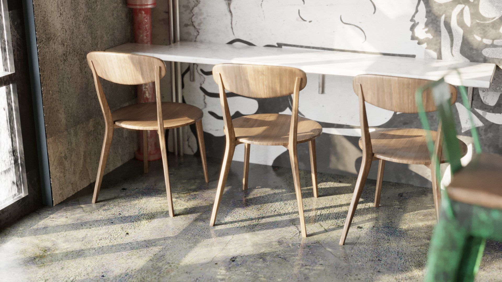 Vol 10 Collection coffeeshop and Restaurant 3D model_88