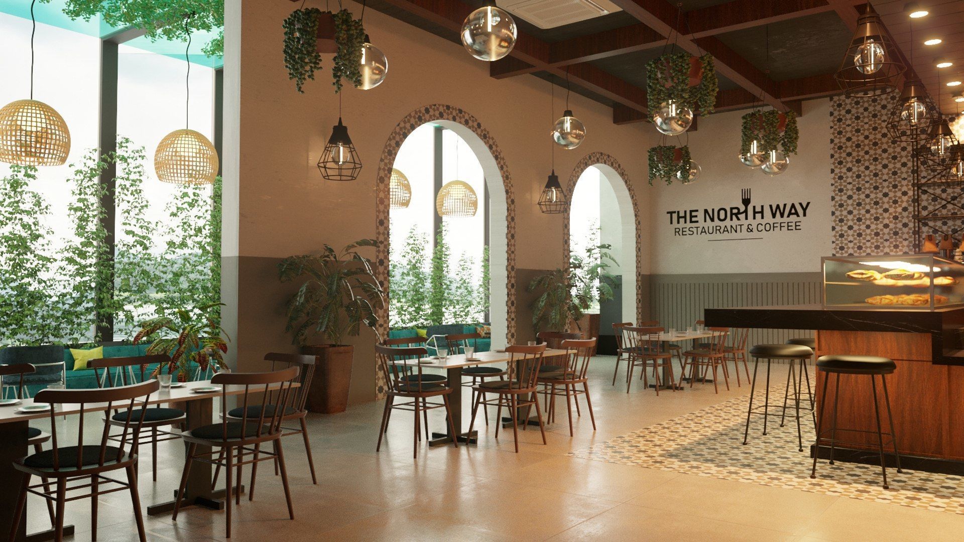 Vol 10 Collection coffeeshop and Restaurant 3D model_62