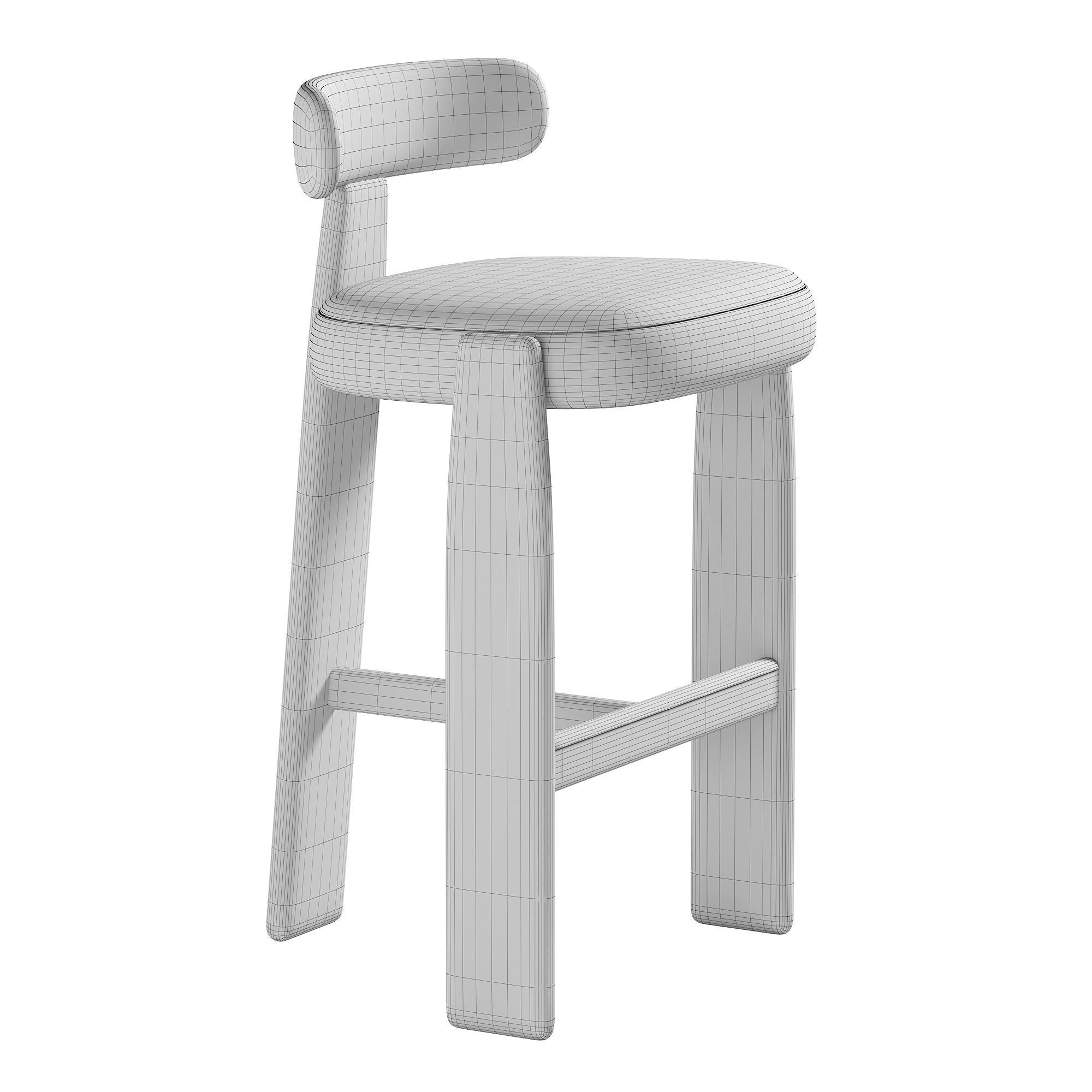 Oru Chair Free low-poly 3D model_7