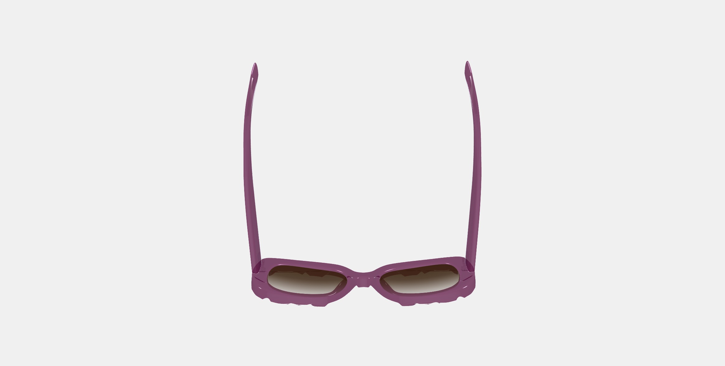 Johanna Sunglasses in Candied Berry Crystal 3D model_7
