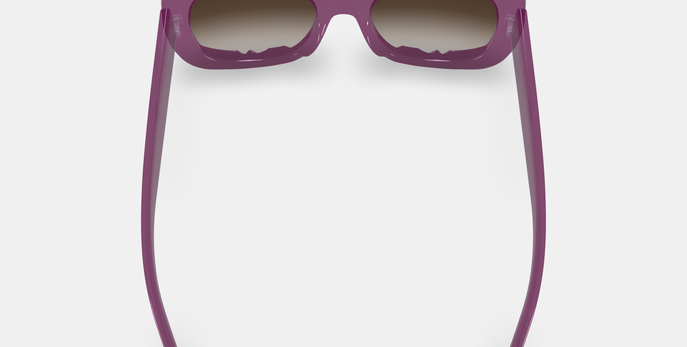 Johanna Sunglasses in Candied Berry Crystal 3D model_4