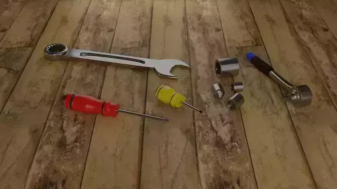 Garage Tools Collection Visualization