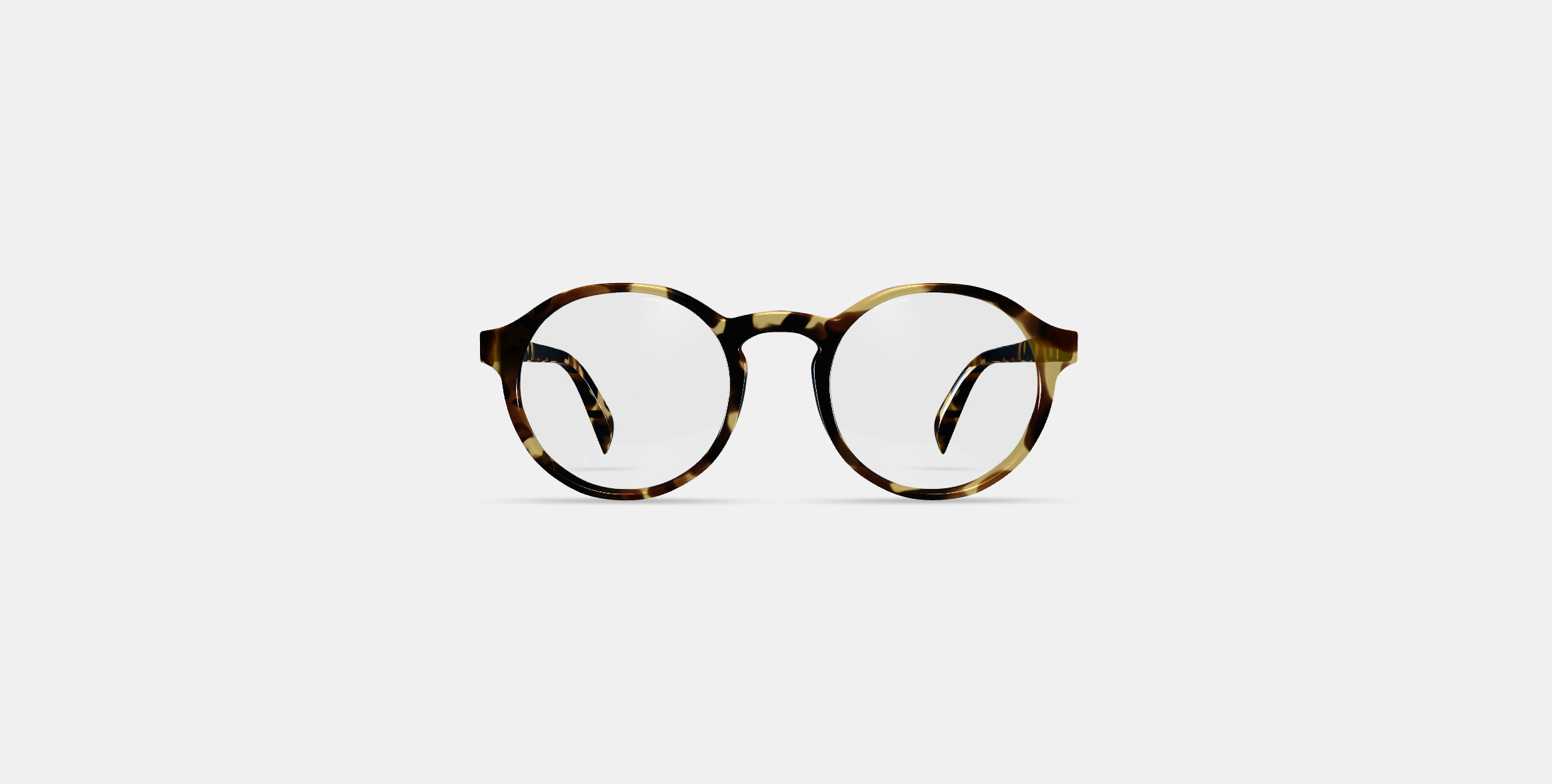 Lupe Eyeglasses in Tamarind Tortoise 3D model_10