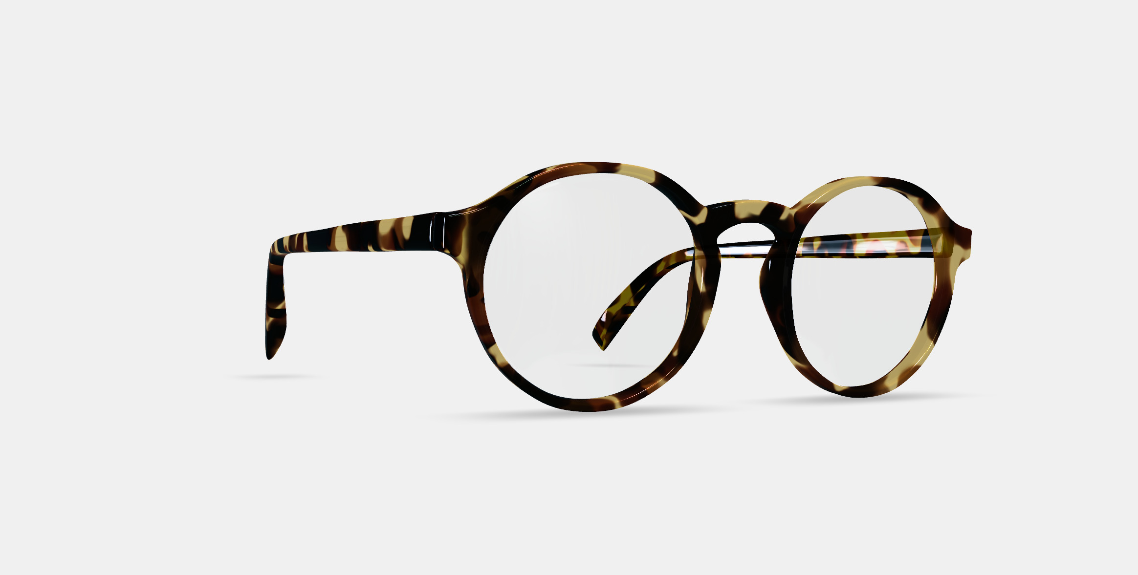 Lupe Eyeglasses in Tamarind Tortoise 3D model_9