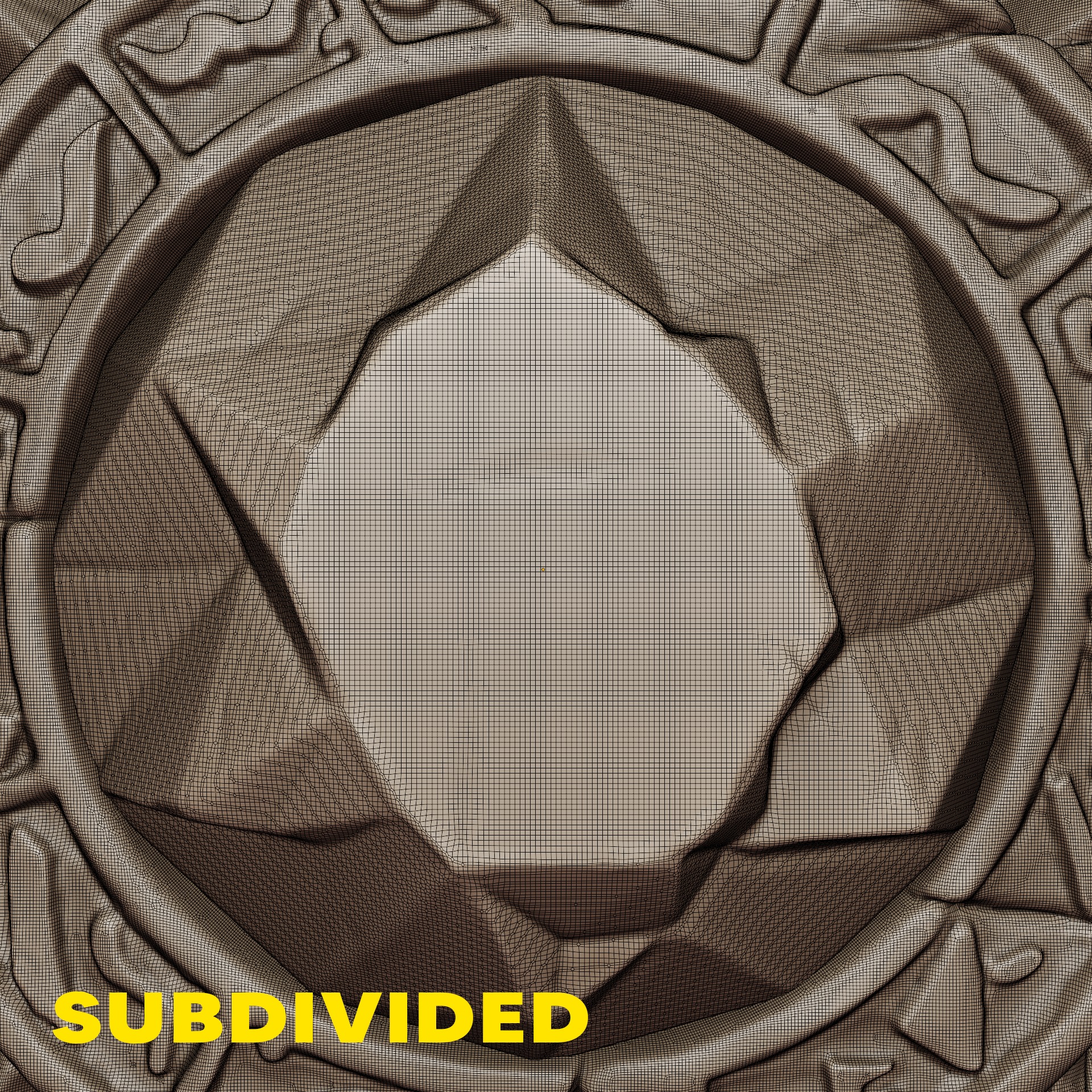 Sunstone Amulet - Ancient Mystic Pendant 3D Print Model 3D print model_20