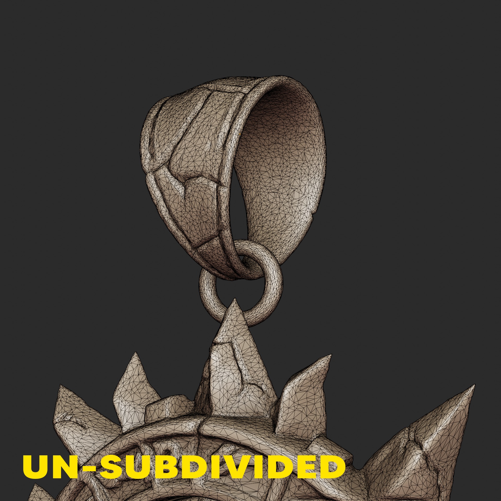 Sunstone Amulet - Ancient Mystic Pendant 3D Print Model 3D print model_14