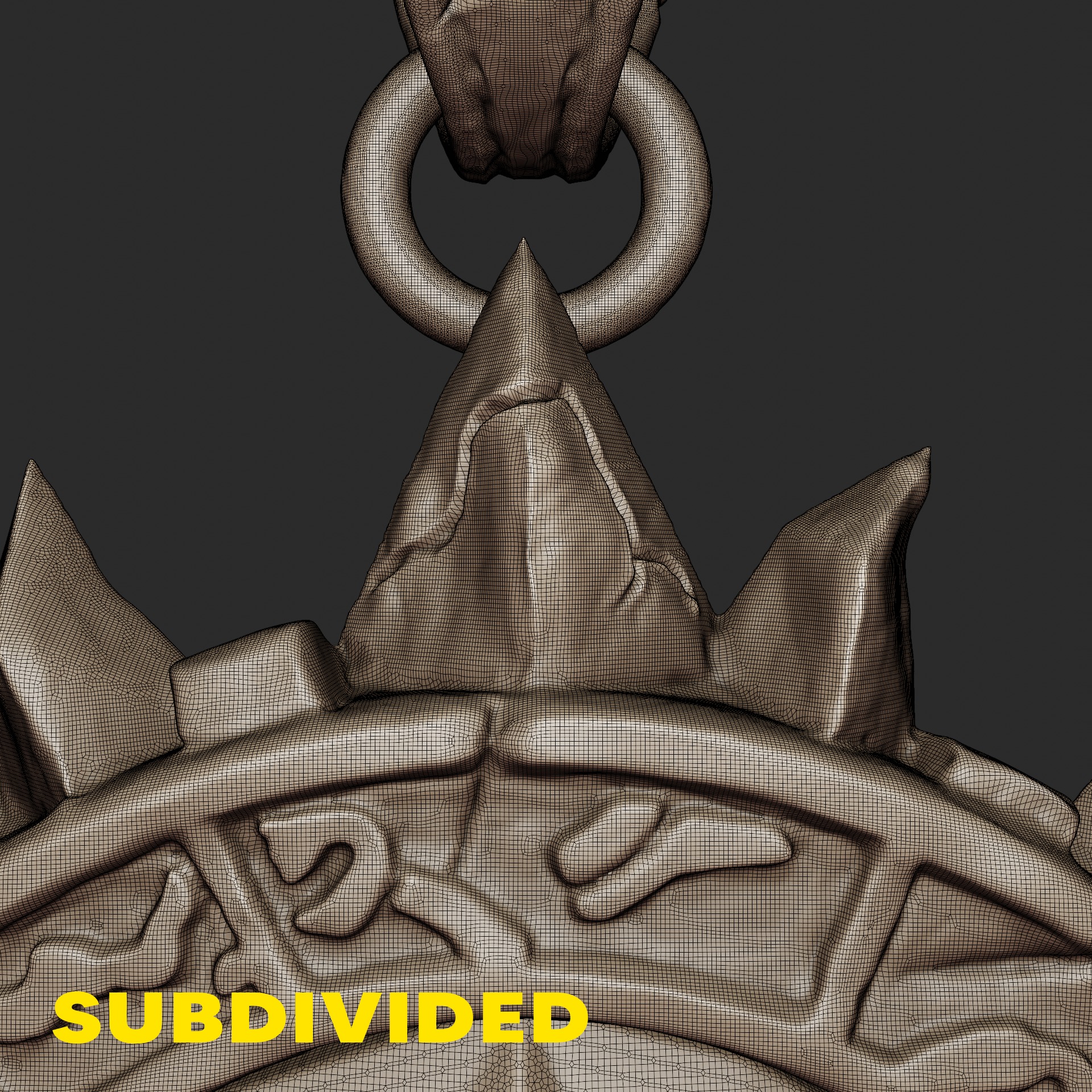 Sunstone Amulet - Ancient Mystic Pendant 3D Print Model 3D print model_19