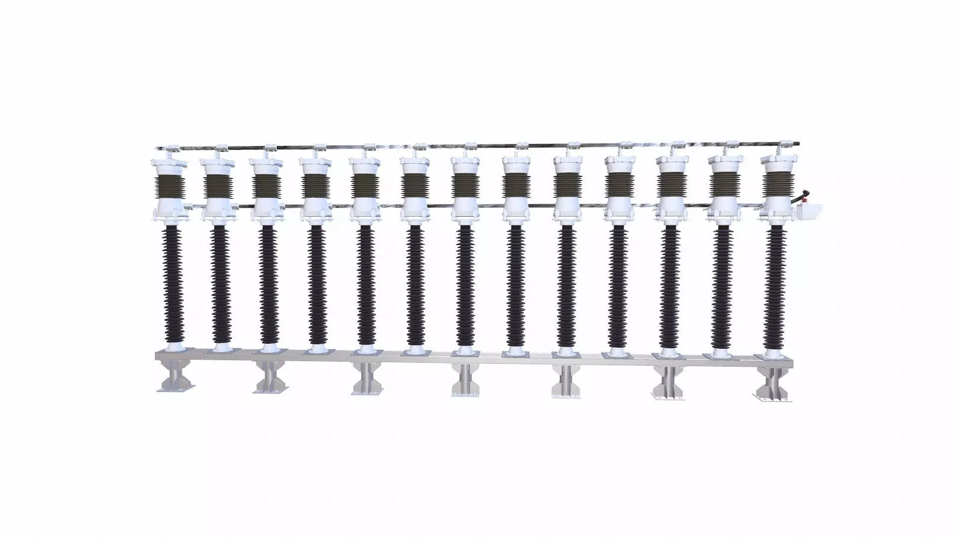 Electrical Accessories LA13 Connection Low-poly 3D model_0
