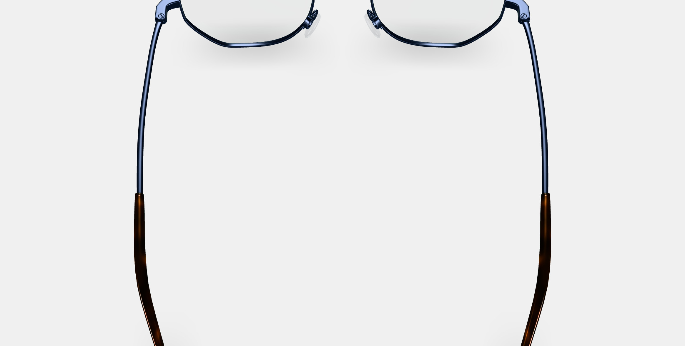 Dupree Eyeglasses in Brushed Ink 3D model_3