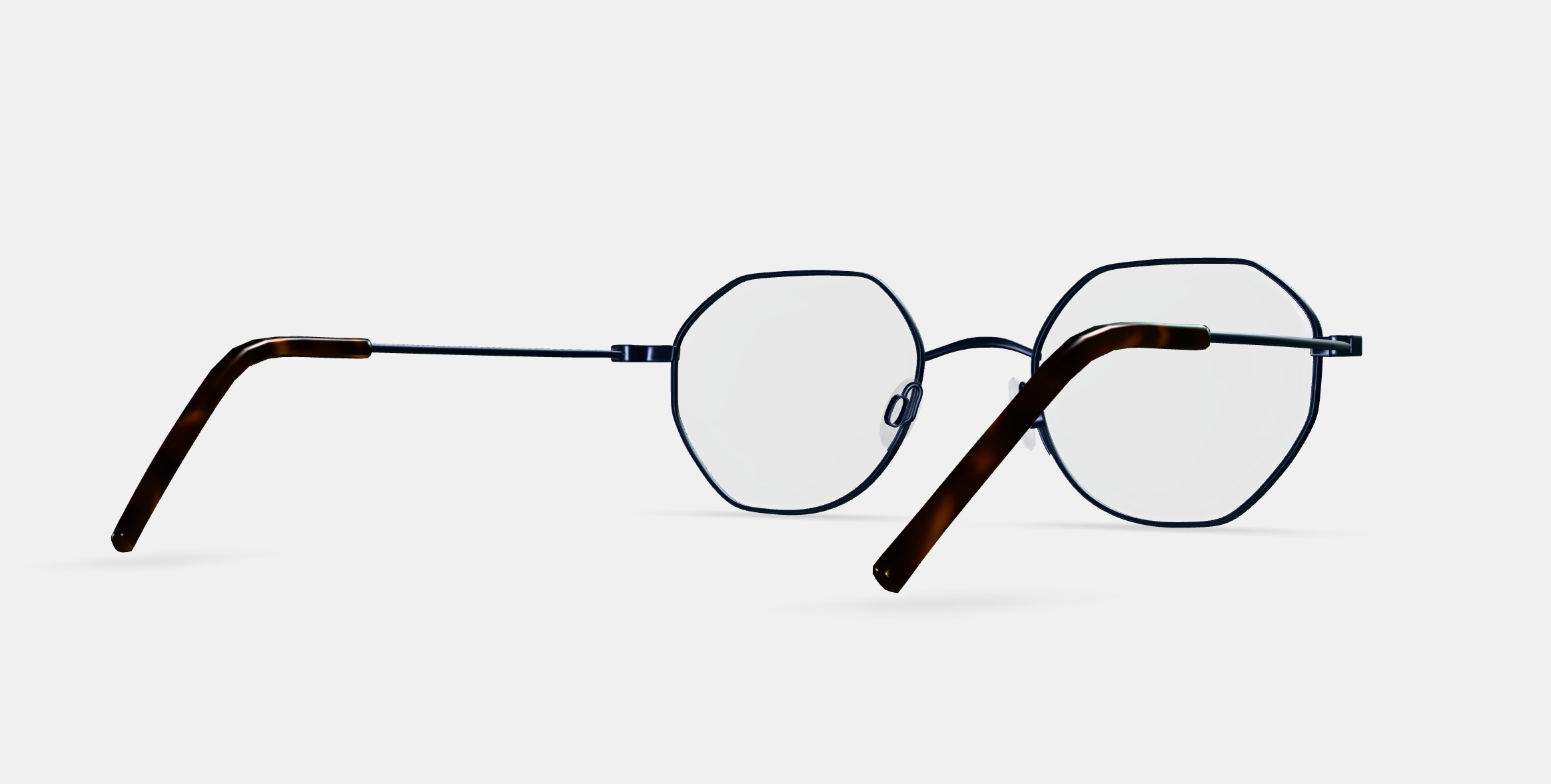Dupree Eyeglasses in Brushed Ink 3D model_6