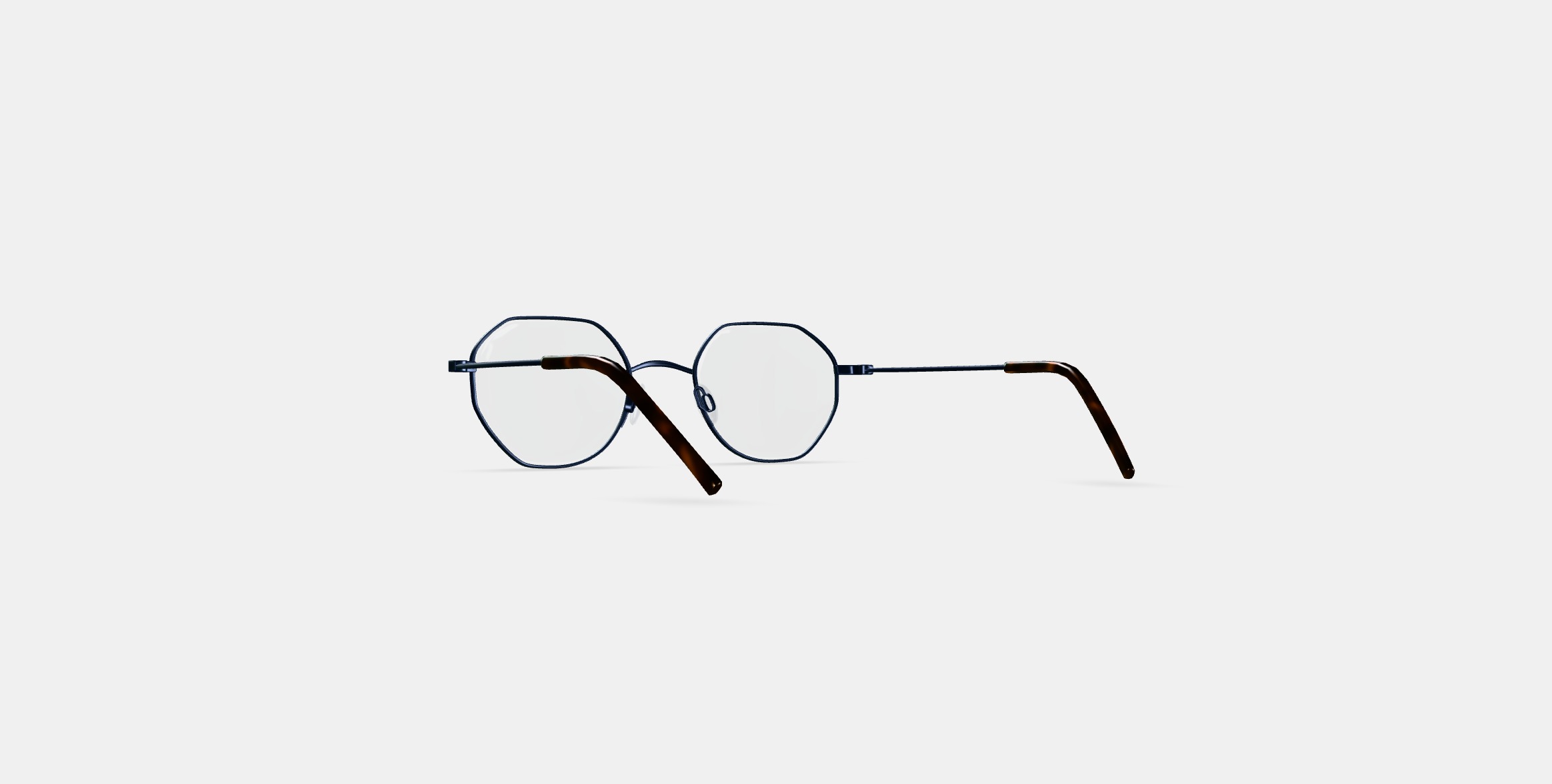 Dupree Eyeglasses in Brushed Ink 3D model_16